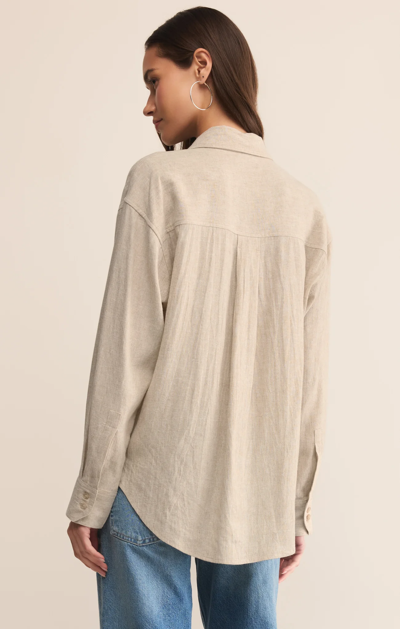 Alfie Linen Button Up - Image 10