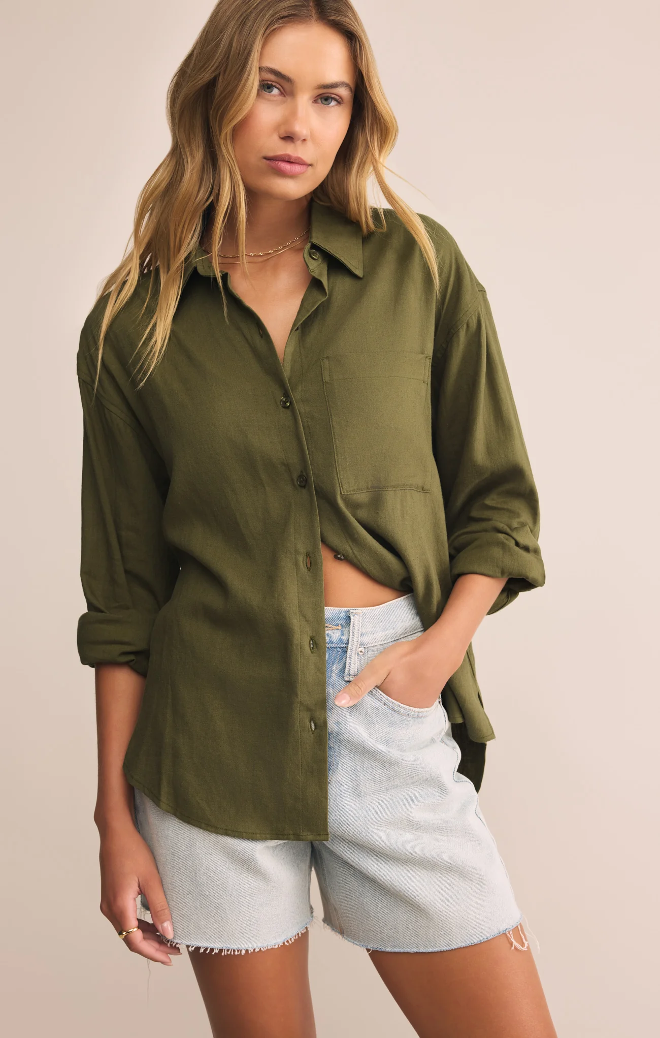 Alfie Linen Button Up - Image 27