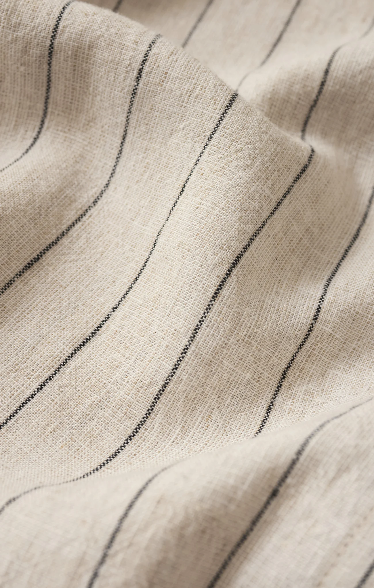 Alfie Striped Linen Button Up - Image 5