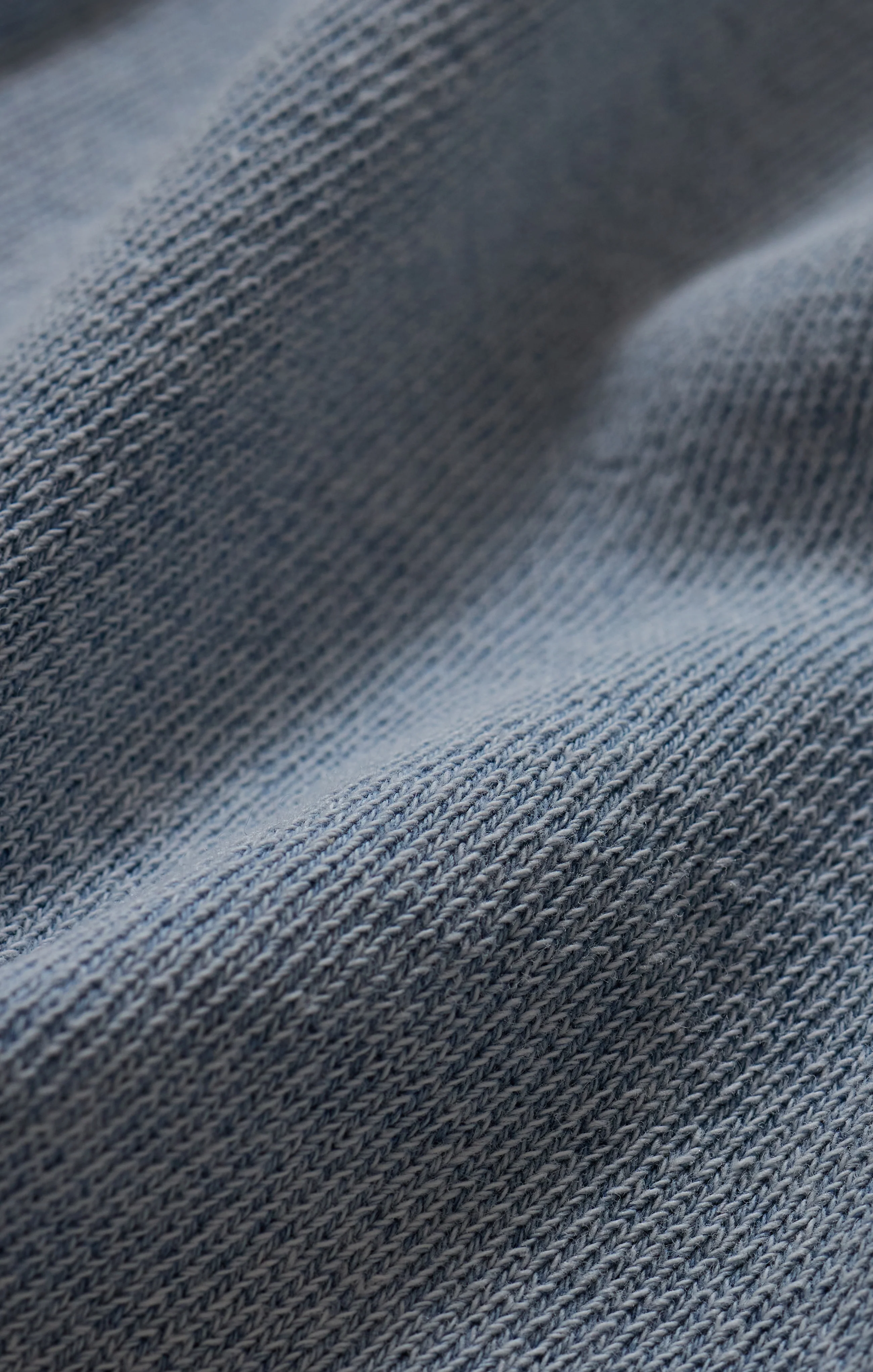 All Day Knit Denim Crop Whipstitch Jacket - Image 5