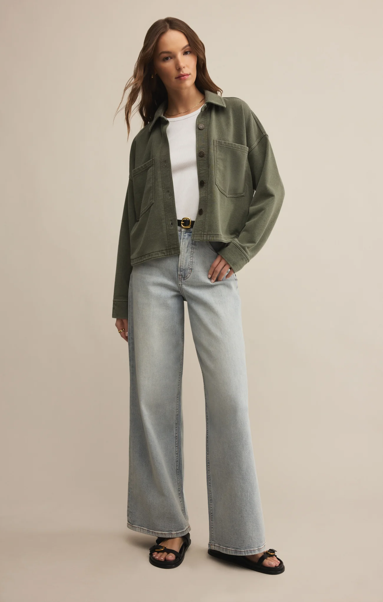 All Day Cropped Knit Jacket - Image 11