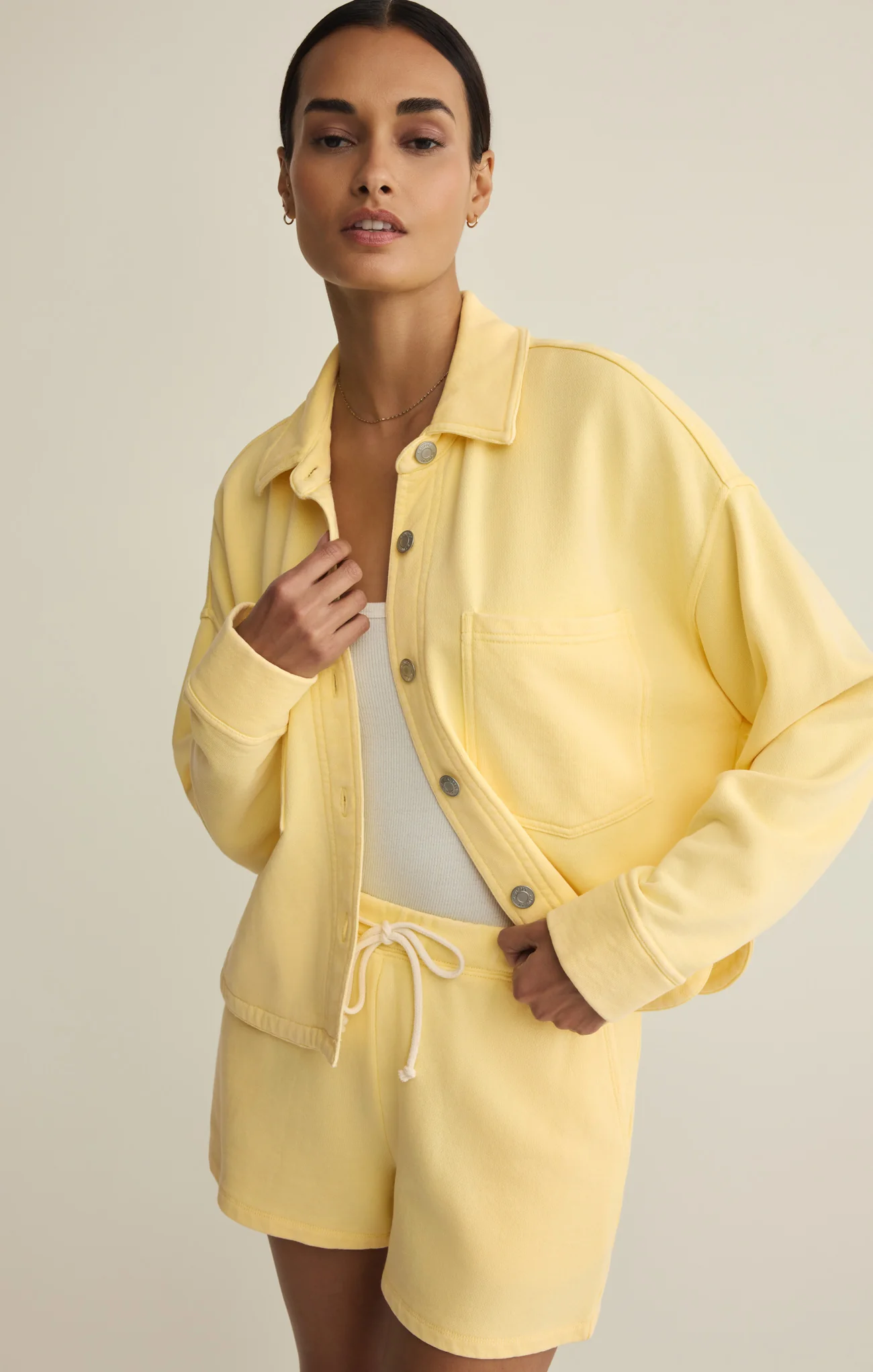 All Day Cropped Knit Jacket - Image 7