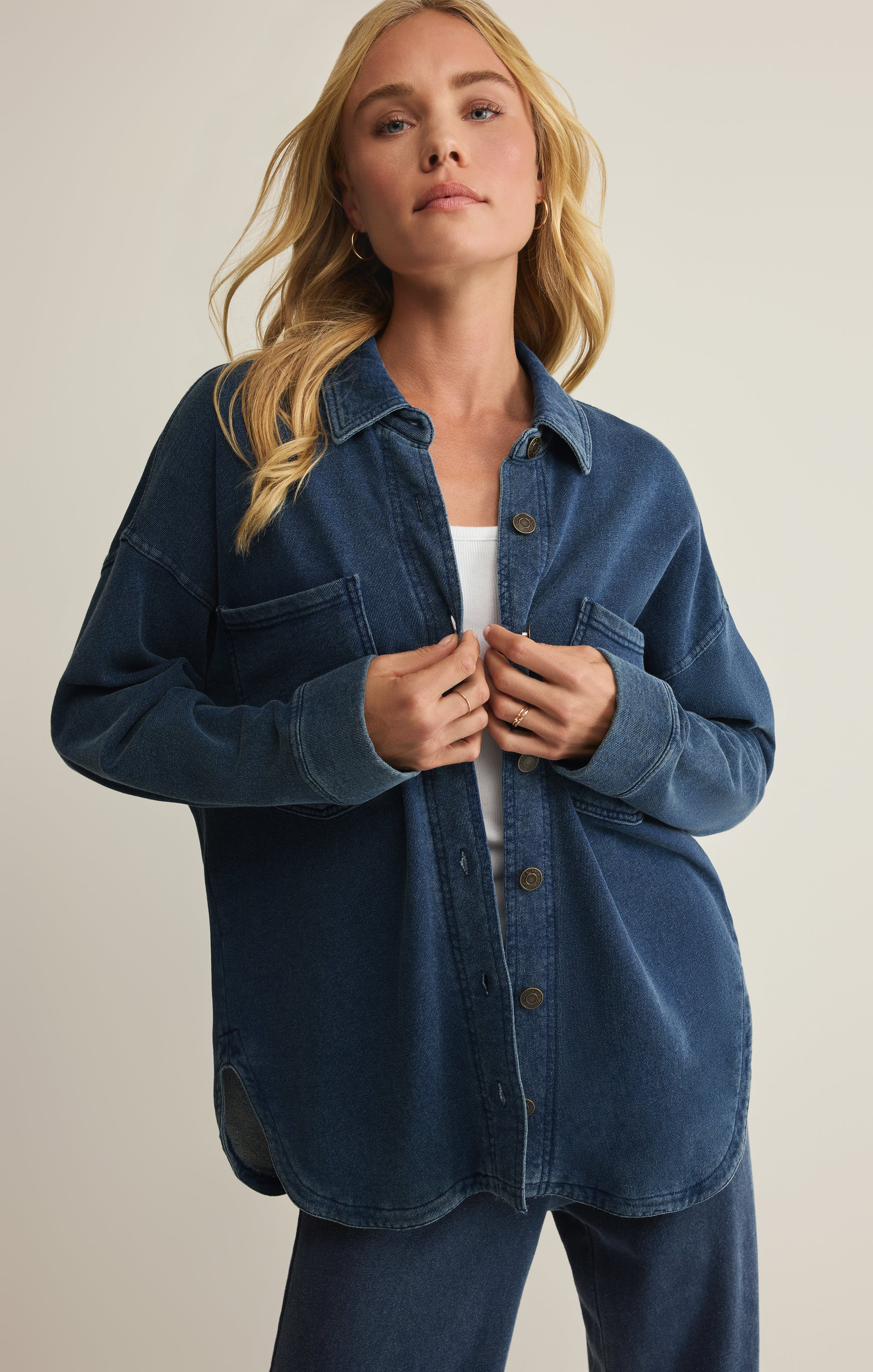 All Day Knit Denim Jacket - Image 20