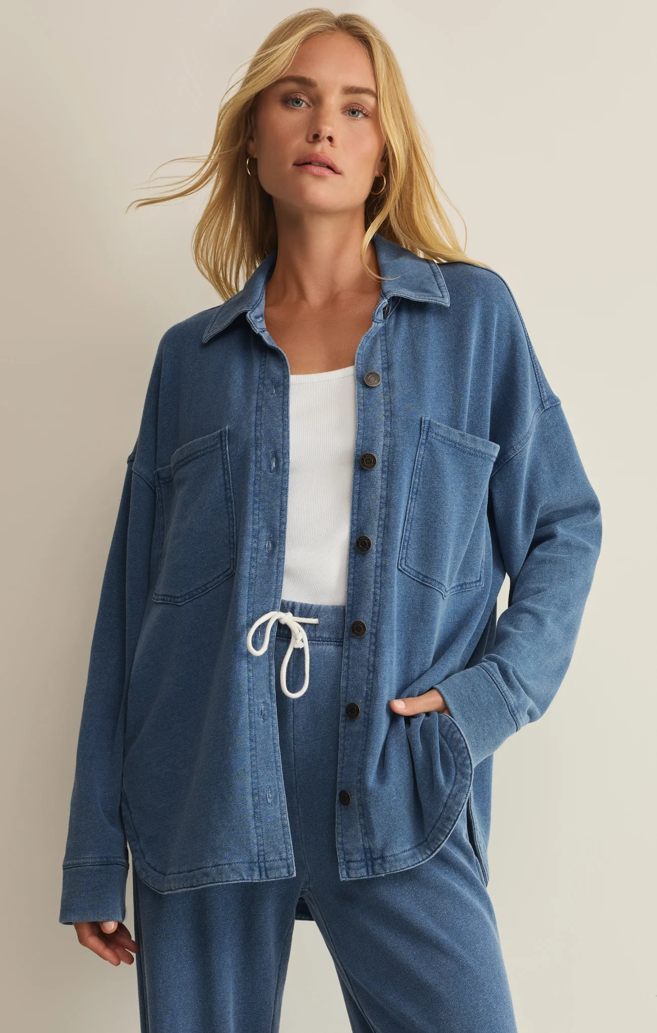 All Day Knit Denim Jacket - Image 22