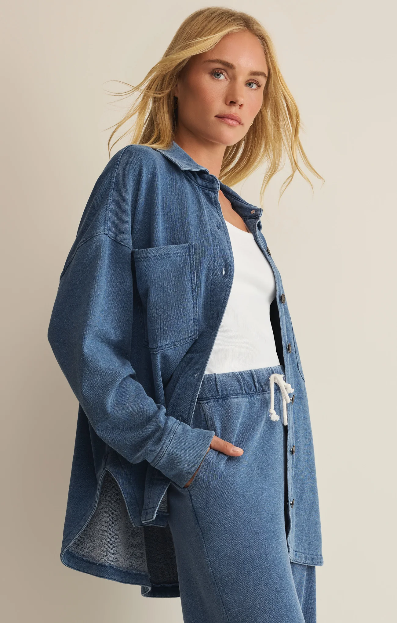 All Day Knit Denim Jacket - Image 24