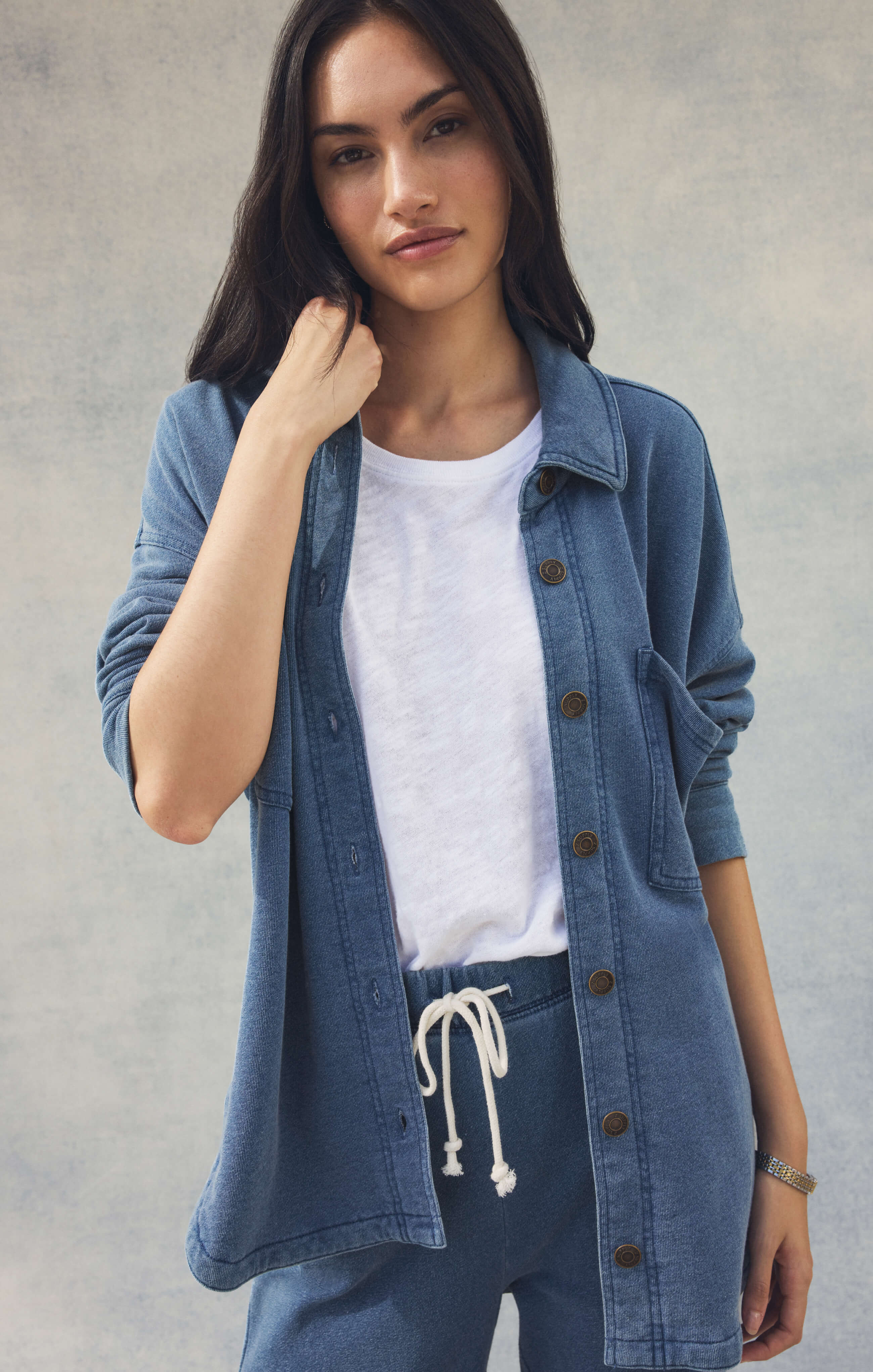 All Day Knit Denim Jacket - Image 29