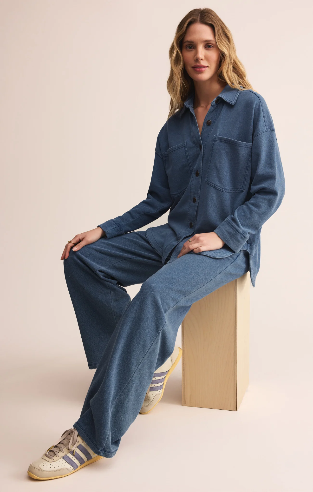 All Day Knit Denim Jacket - Image 36