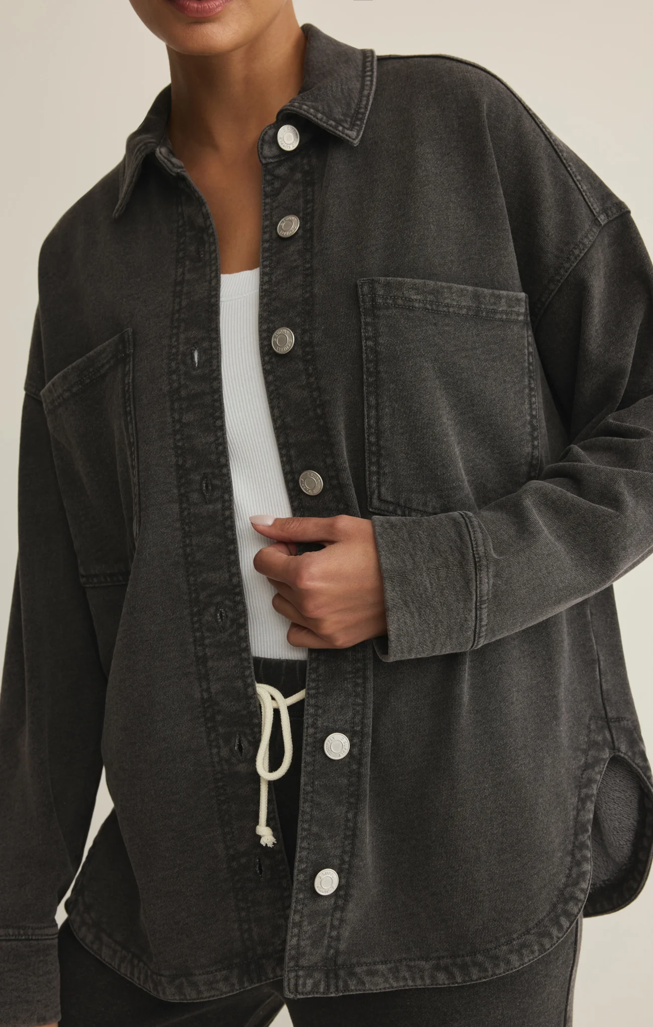 All Day Knit Denim Jacket - Image 53