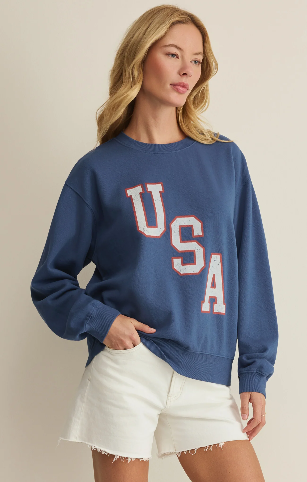 Americana Boyfriend Sweatshirt - Image 3