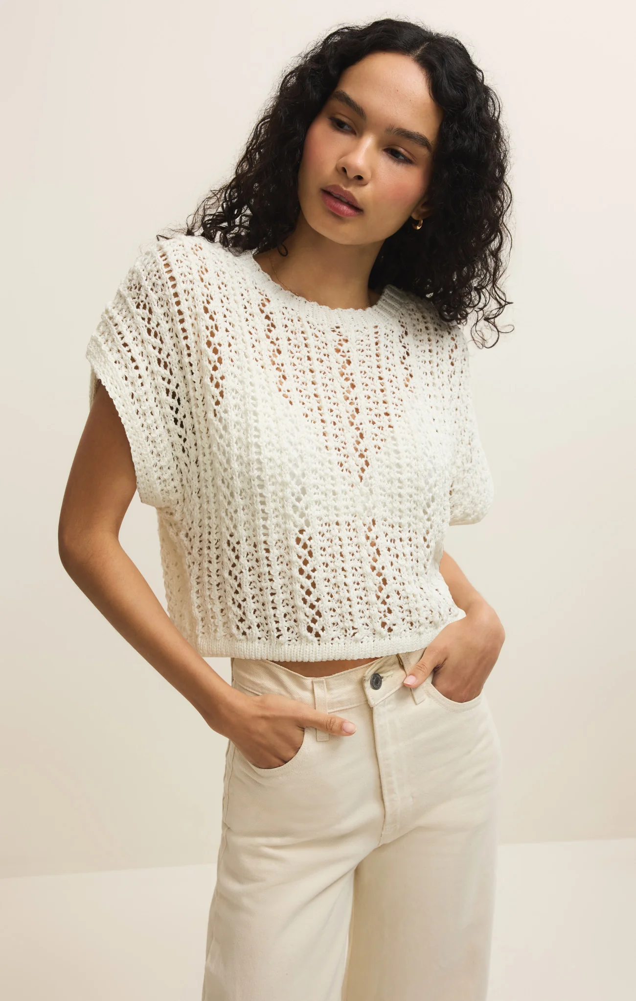 Ballast Crochet Sweater Top - Image 14