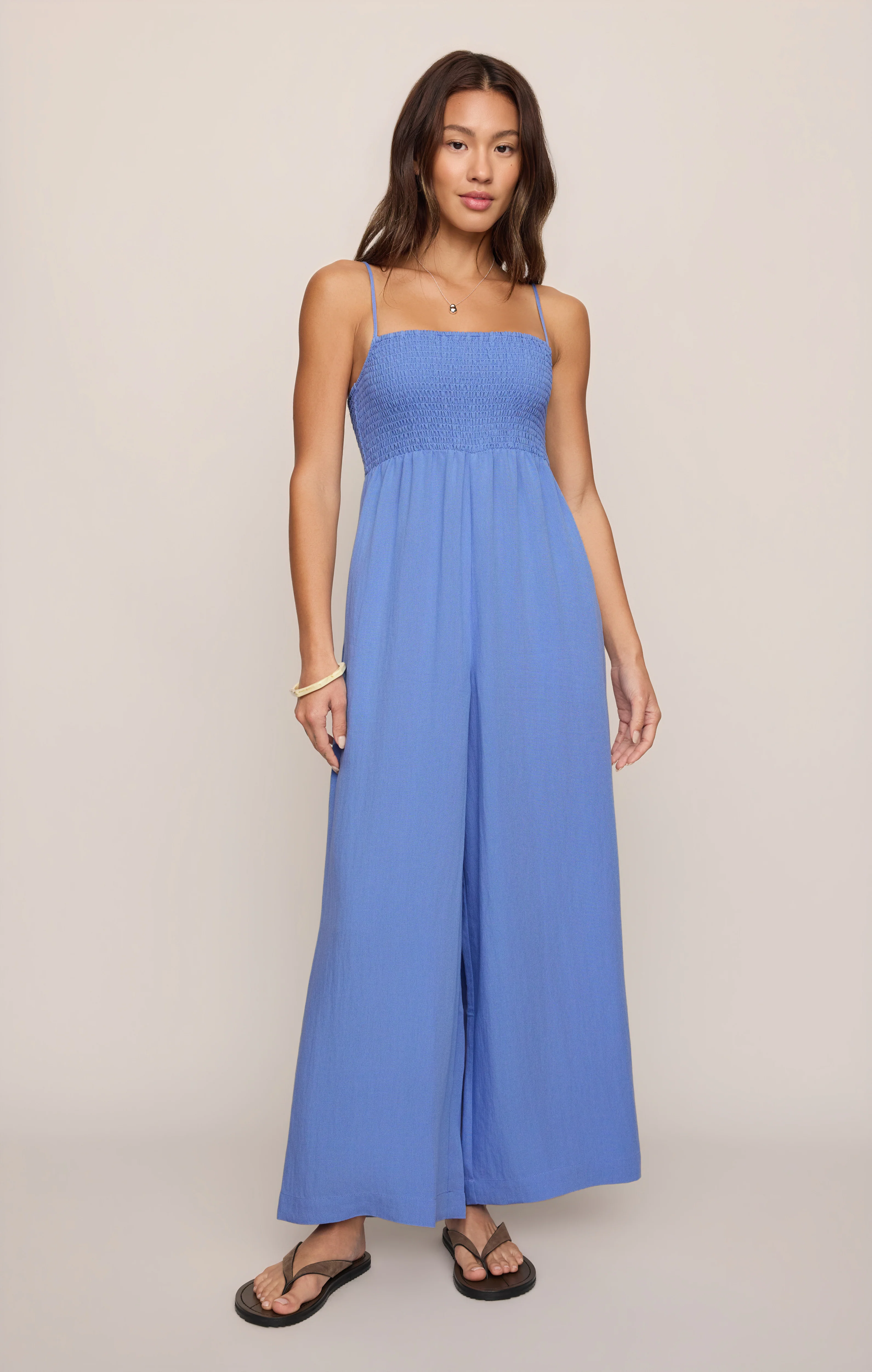 Beachside Smocked Jumpsuit - Image 12