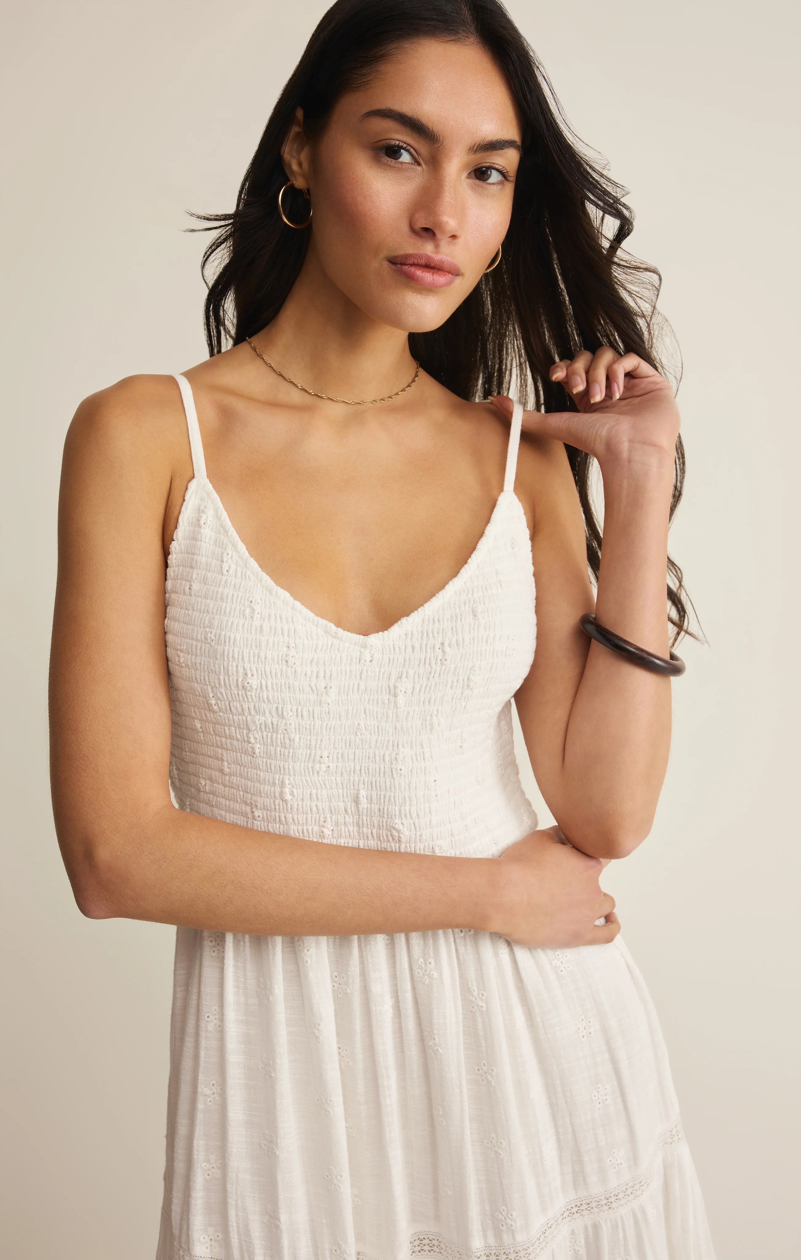 Behati Eyelet Midi Dress - Image 10