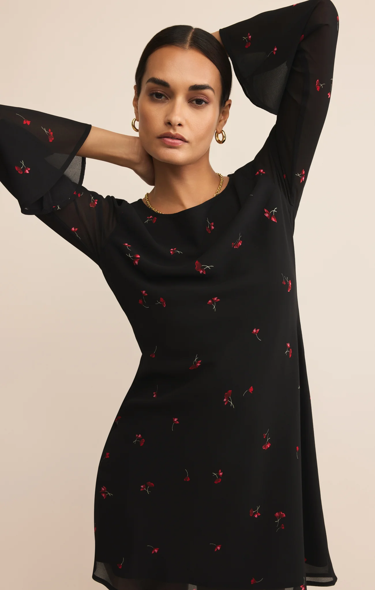 Campbell Rio Floral Mini Dress - Image 11