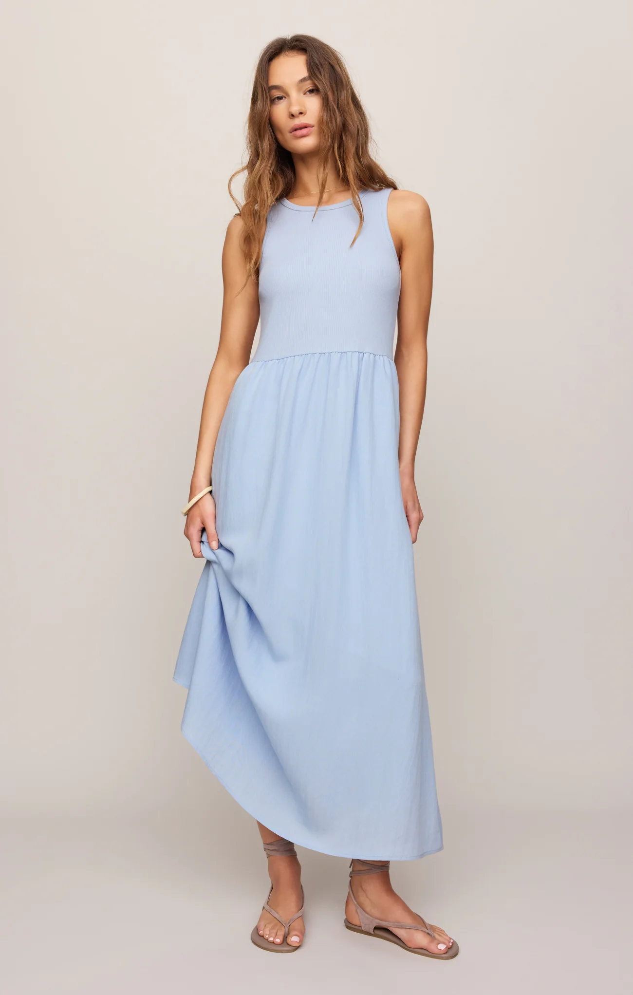 Charlotte Rib Midi Dress - Image 10