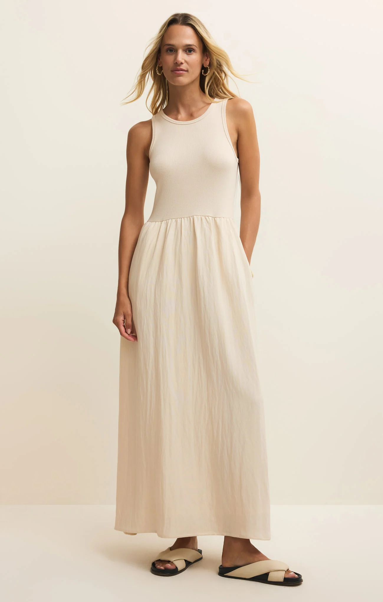 Charlotte Rib Midi Dress - Image 19