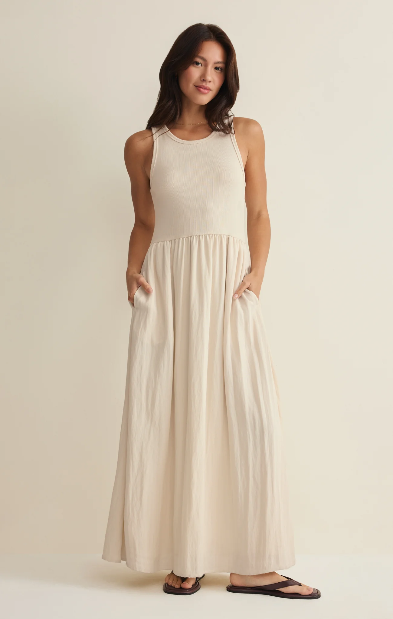 Charlotte Rib Midi Dress - Image 23