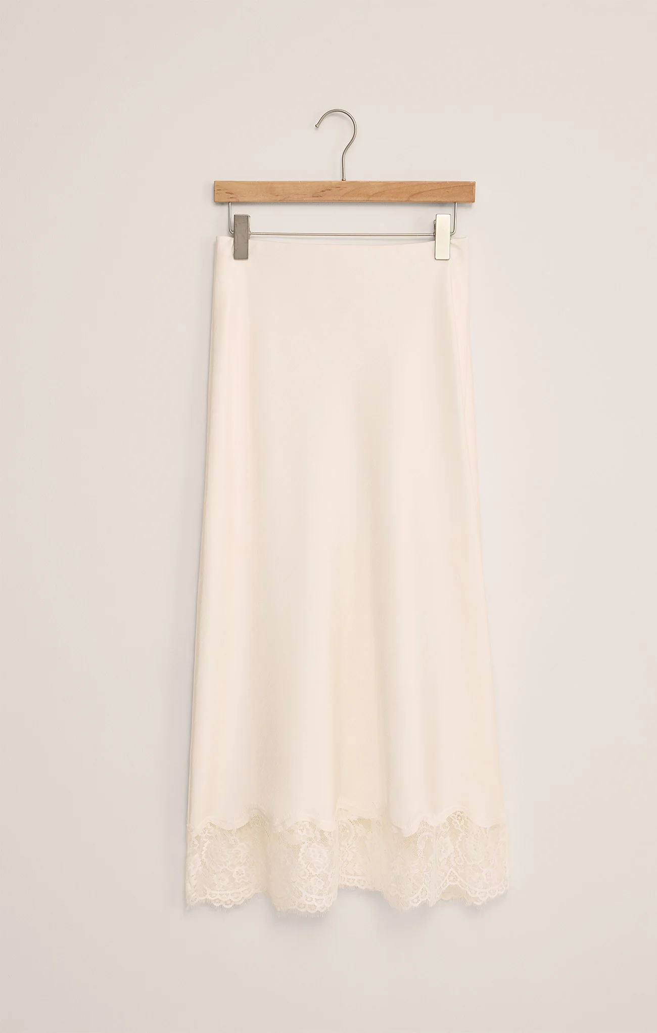 Cinder Lace Satin Midi Skirt - Image 14