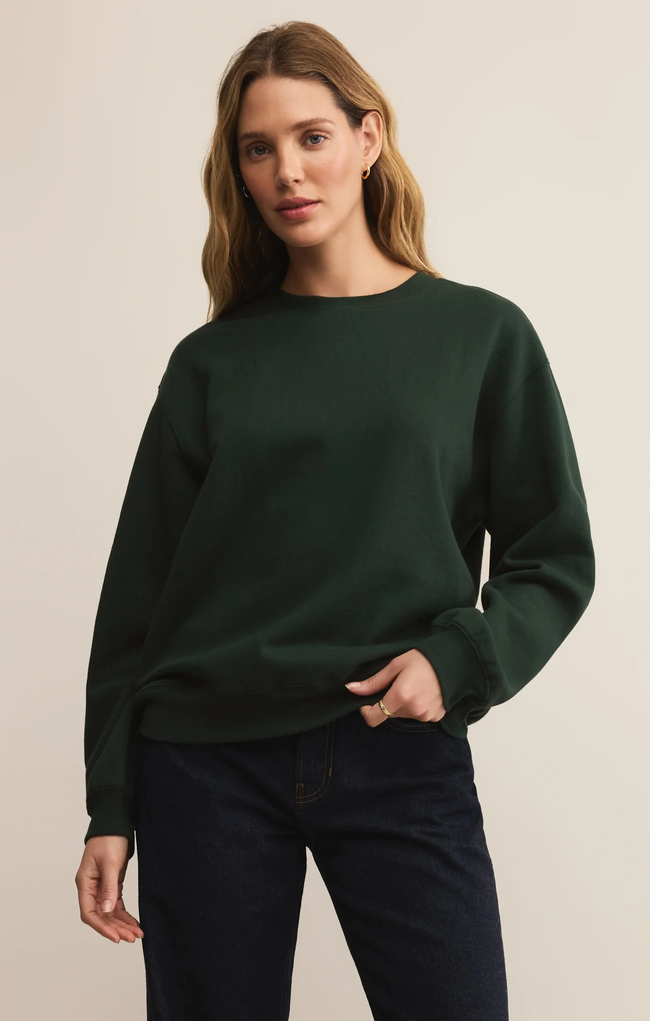 Classic Boyfriend Sweatshirt - Image 36