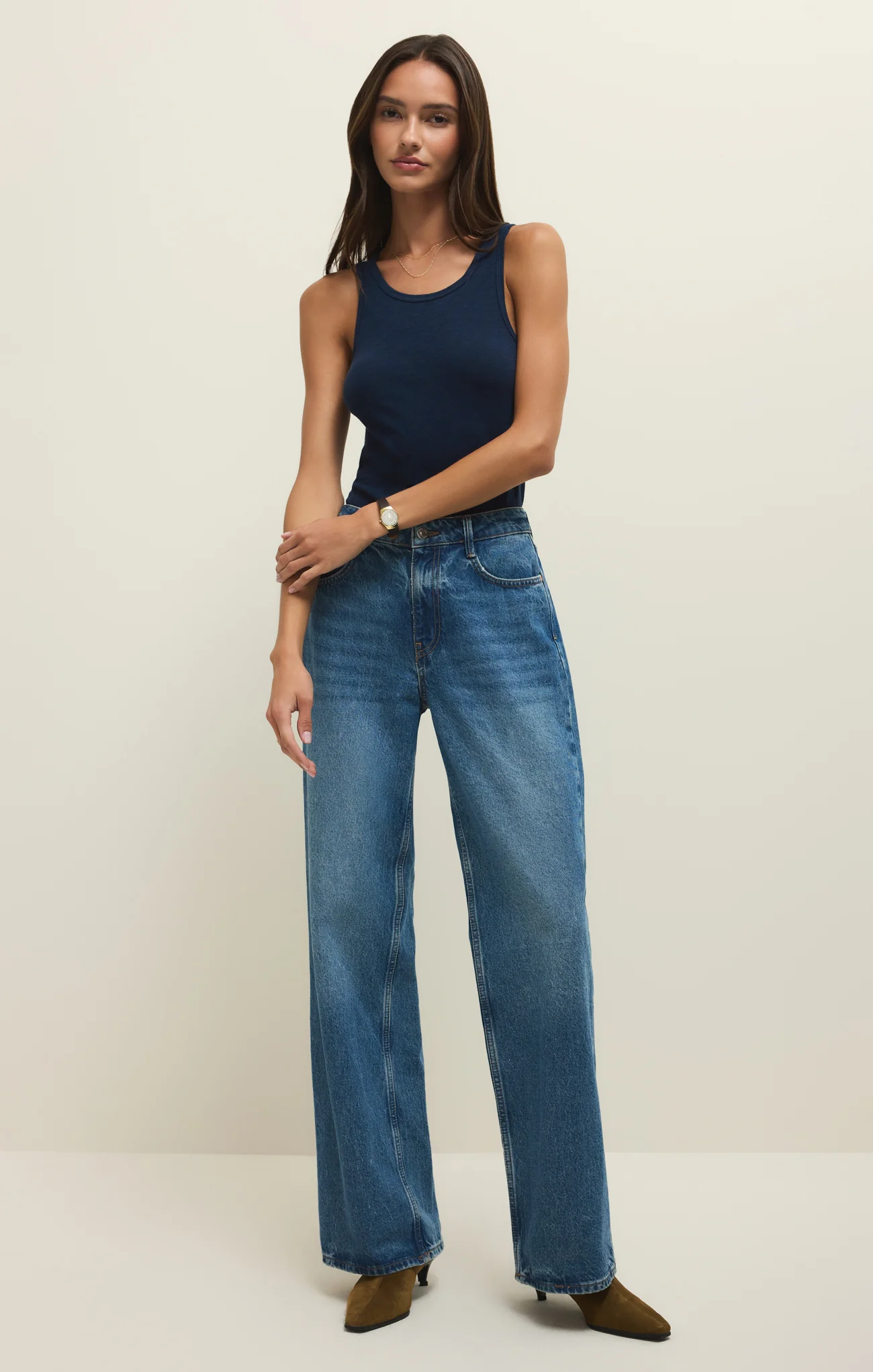 Classic Slub Scoop Tank - Image 23