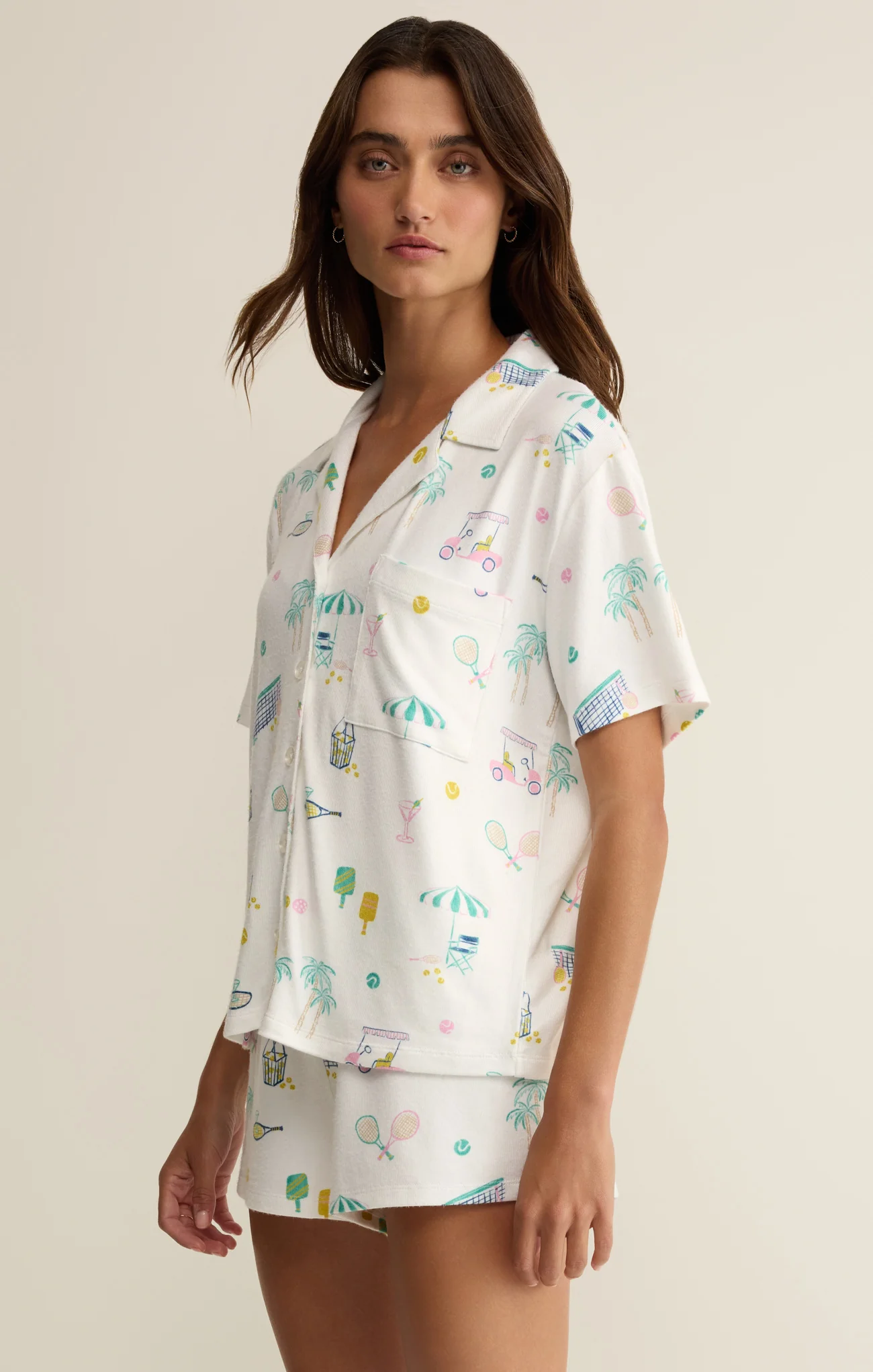 Court Sports PJ Top - Image 3