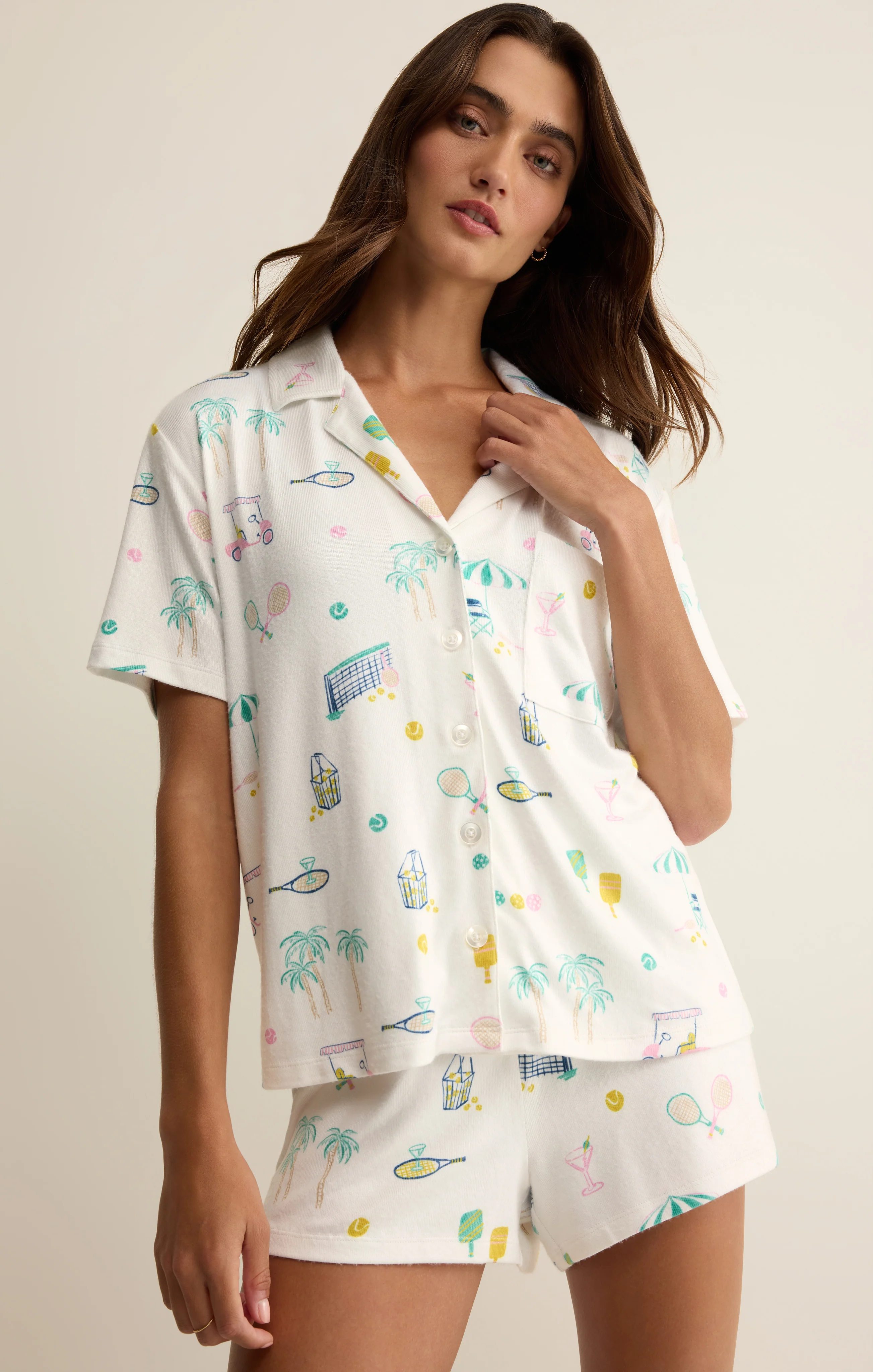 Court Sports PJ Top - Image 6