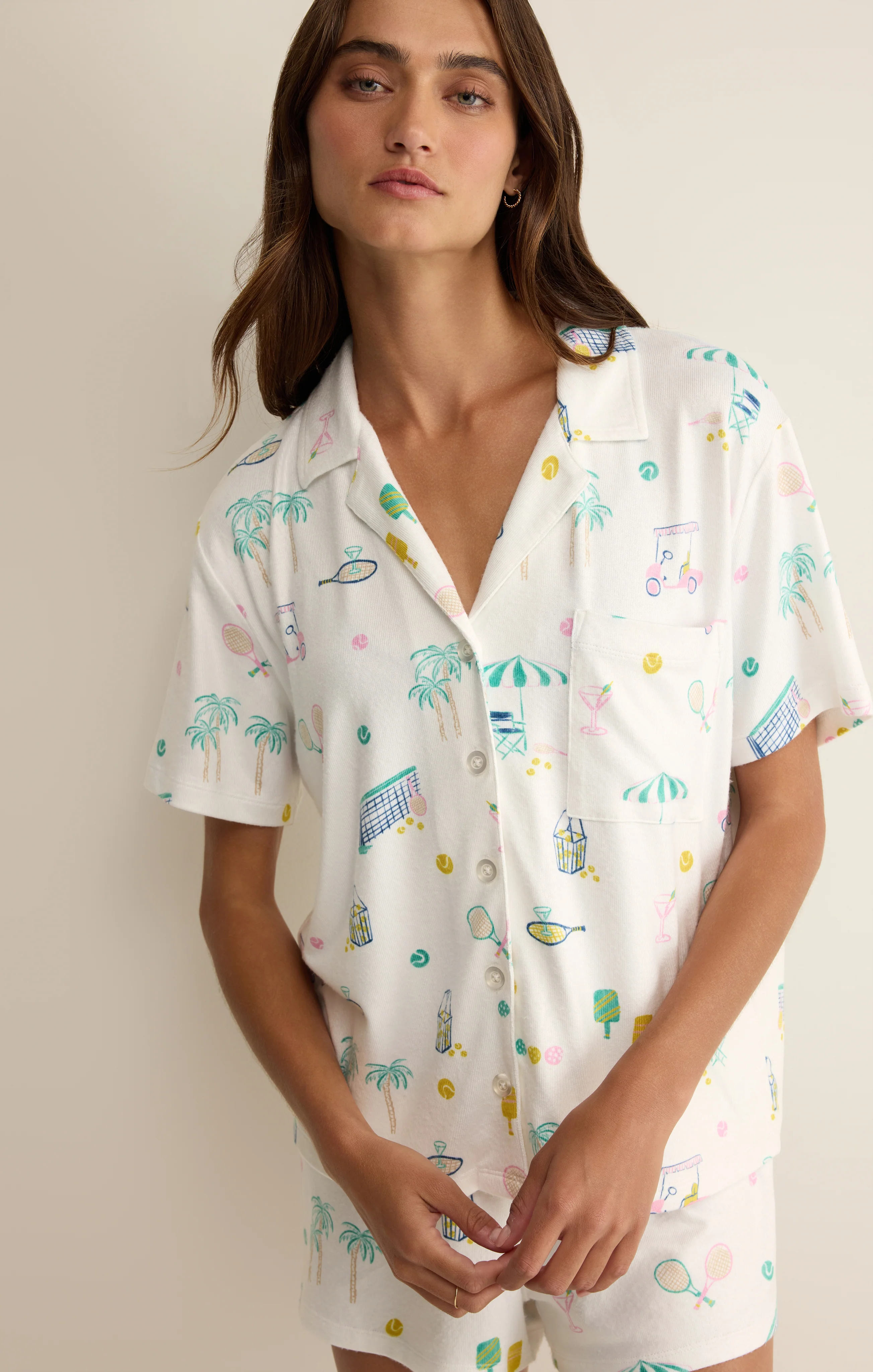 Court Sports PJ Top - Image 7