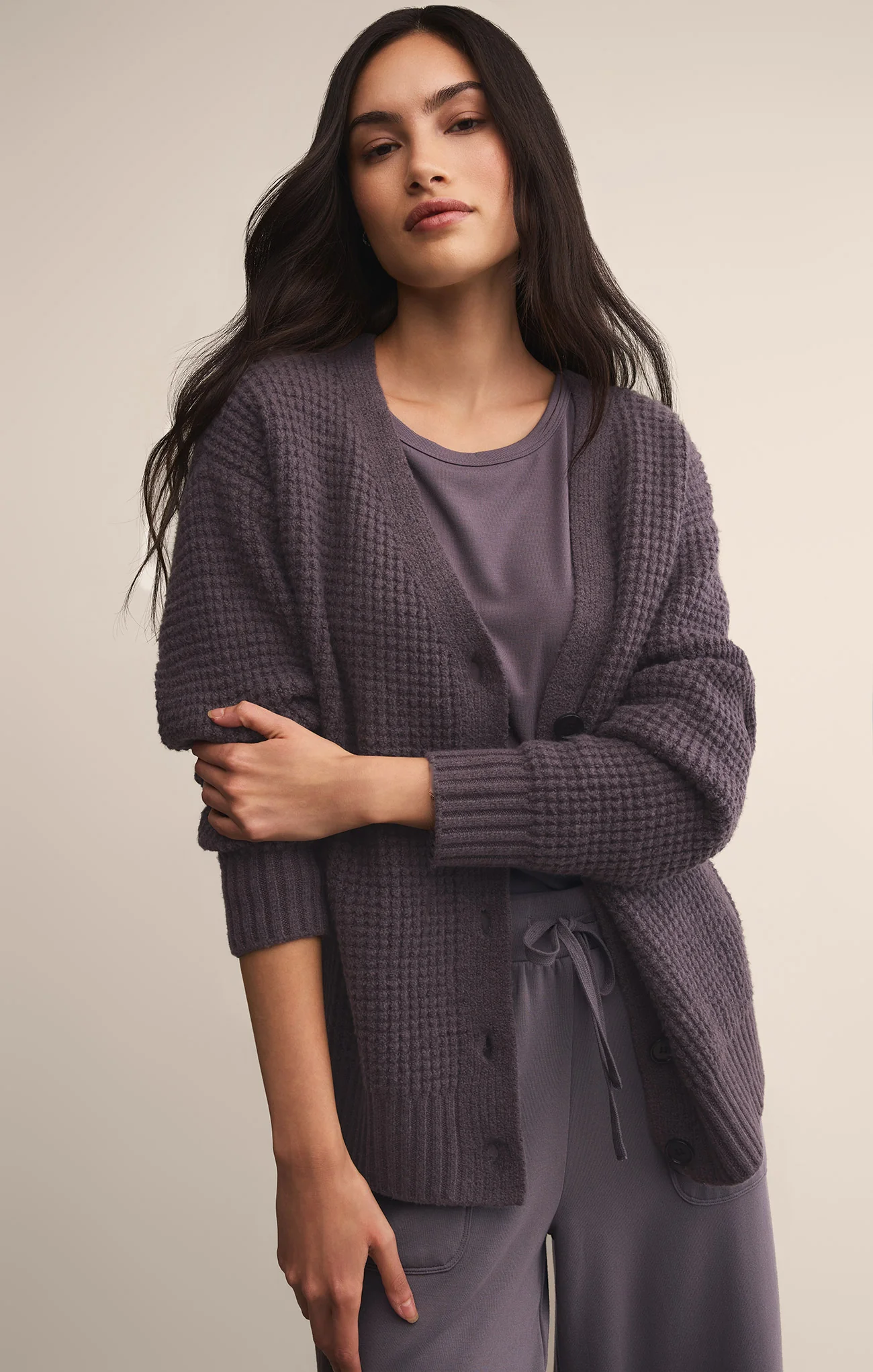 Cozette Relaxed Cardigan - Image 10