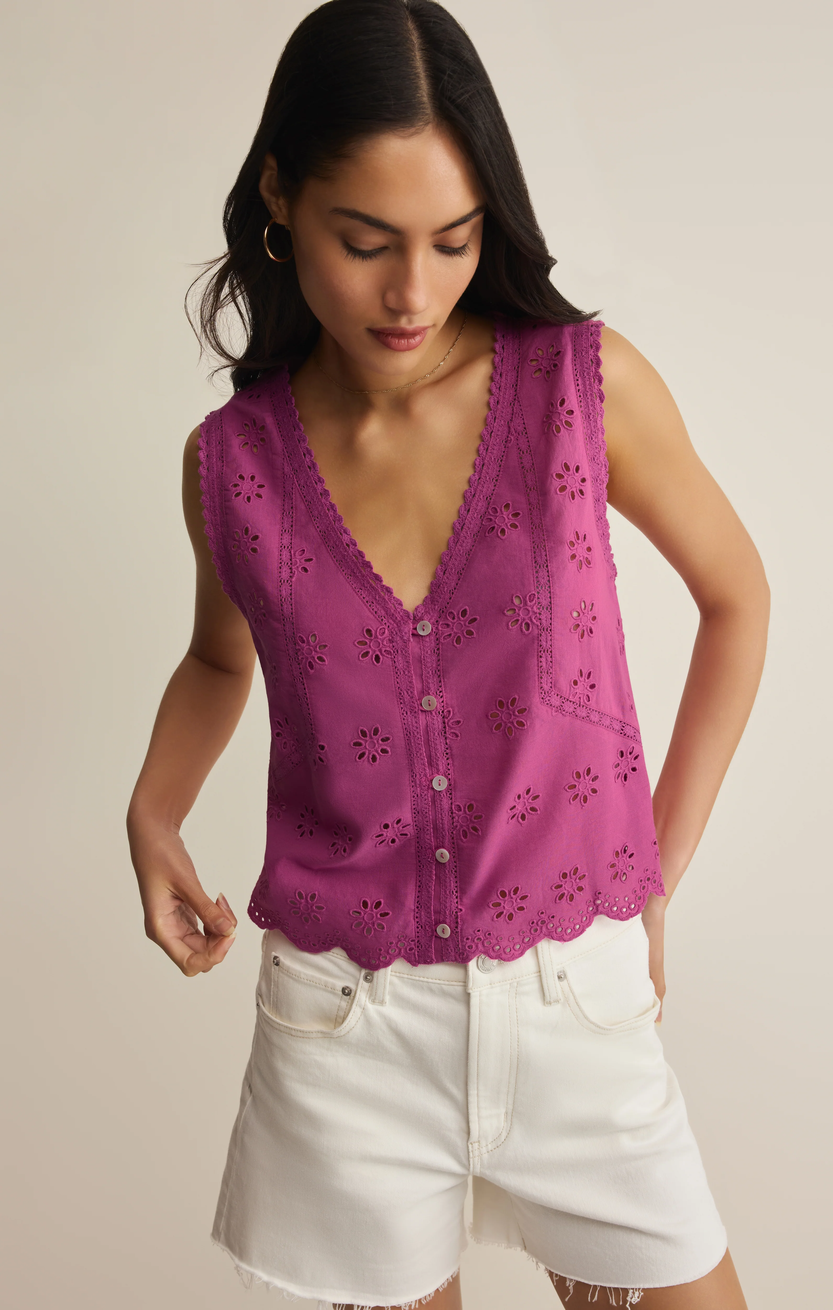 Darcy Eyelet Top - Image 8