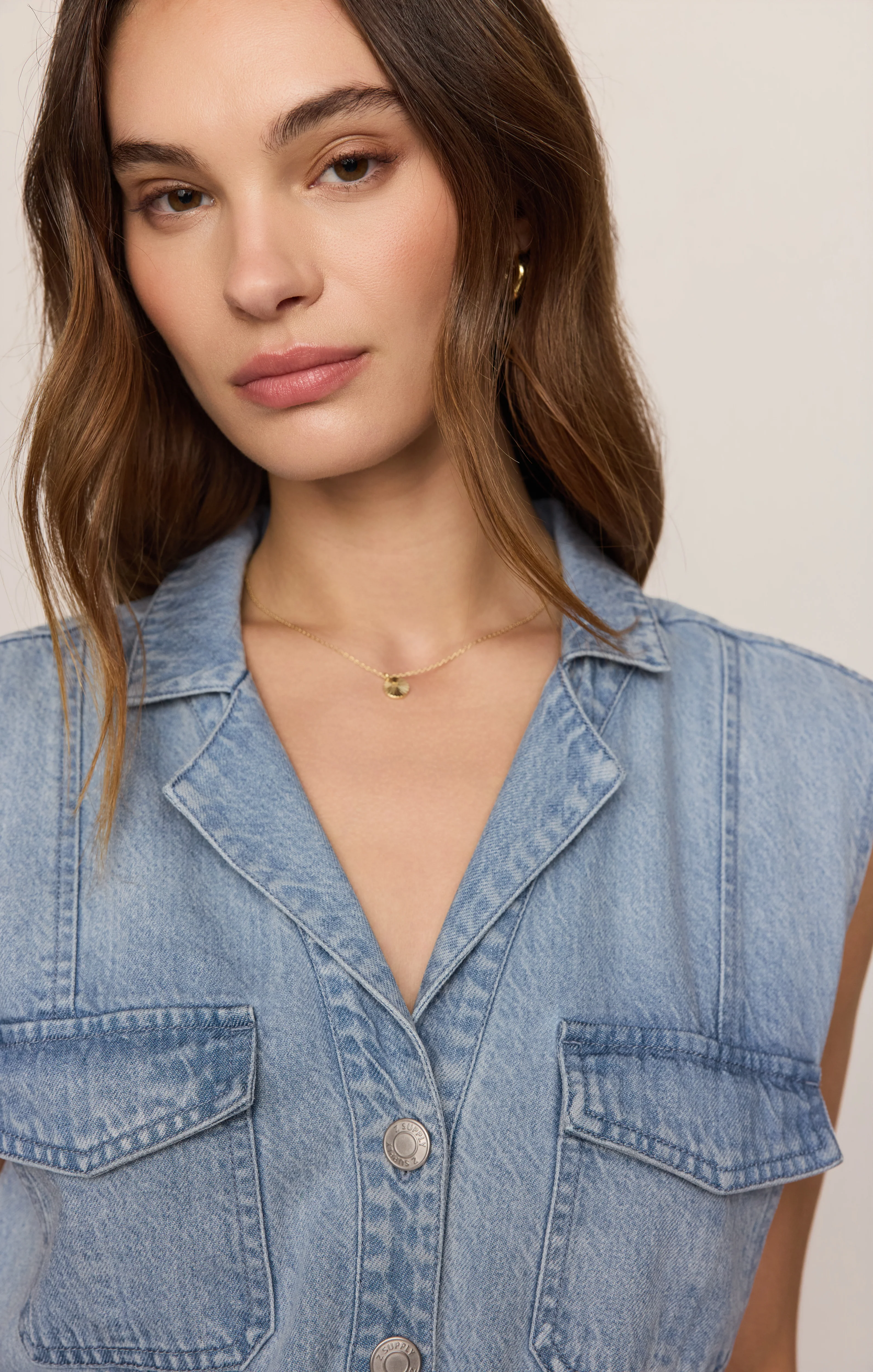 Dash Twill Romper - Image 6