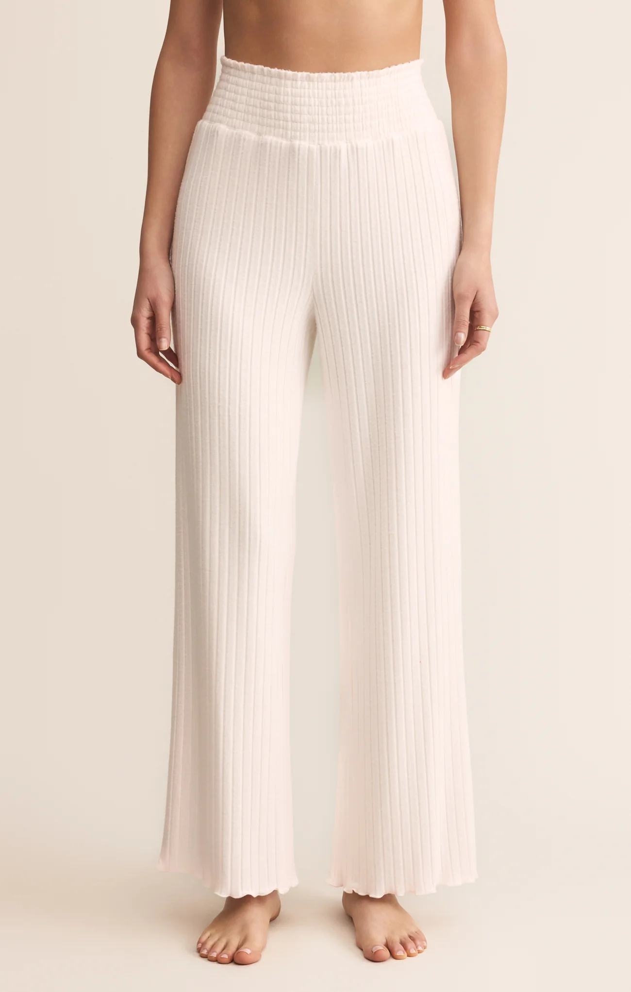 Dawn Smocked Silky Rib Pant - Image 118