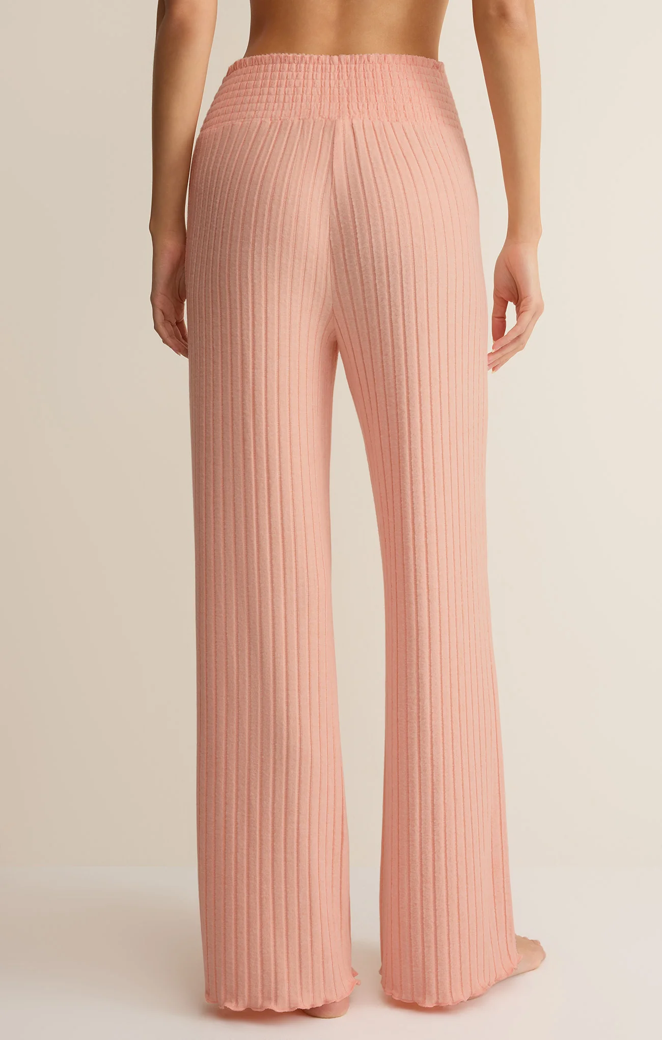 Dawn Smocked Silky Rib Pant - Image 12