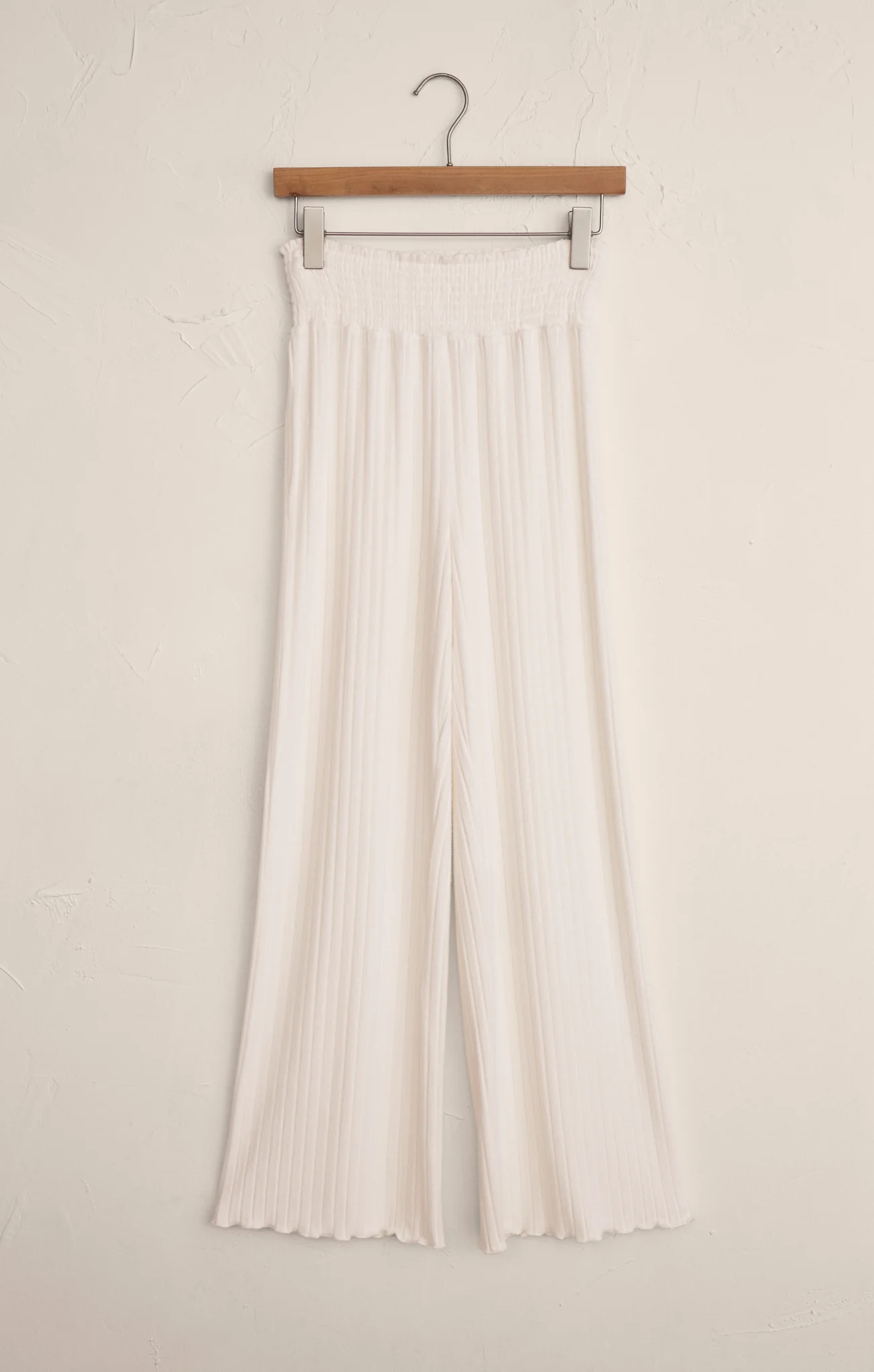 Dawn Smocked Silky Rib Pant - Image 123