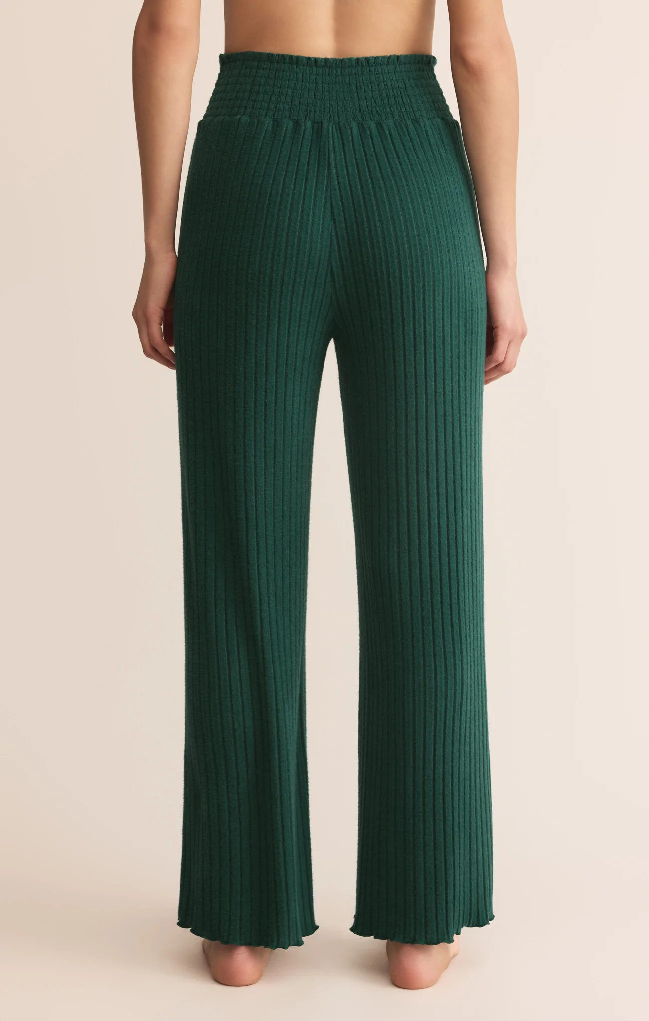 Dawn Smocked Silky Rib Pant - Image 132
