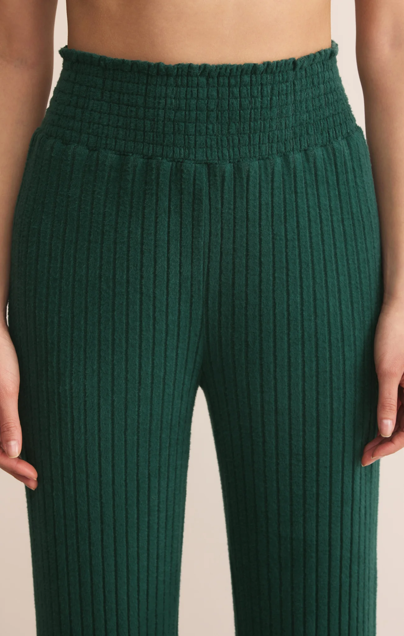 Dawn Smocked Silky Rib Pant - Image 135