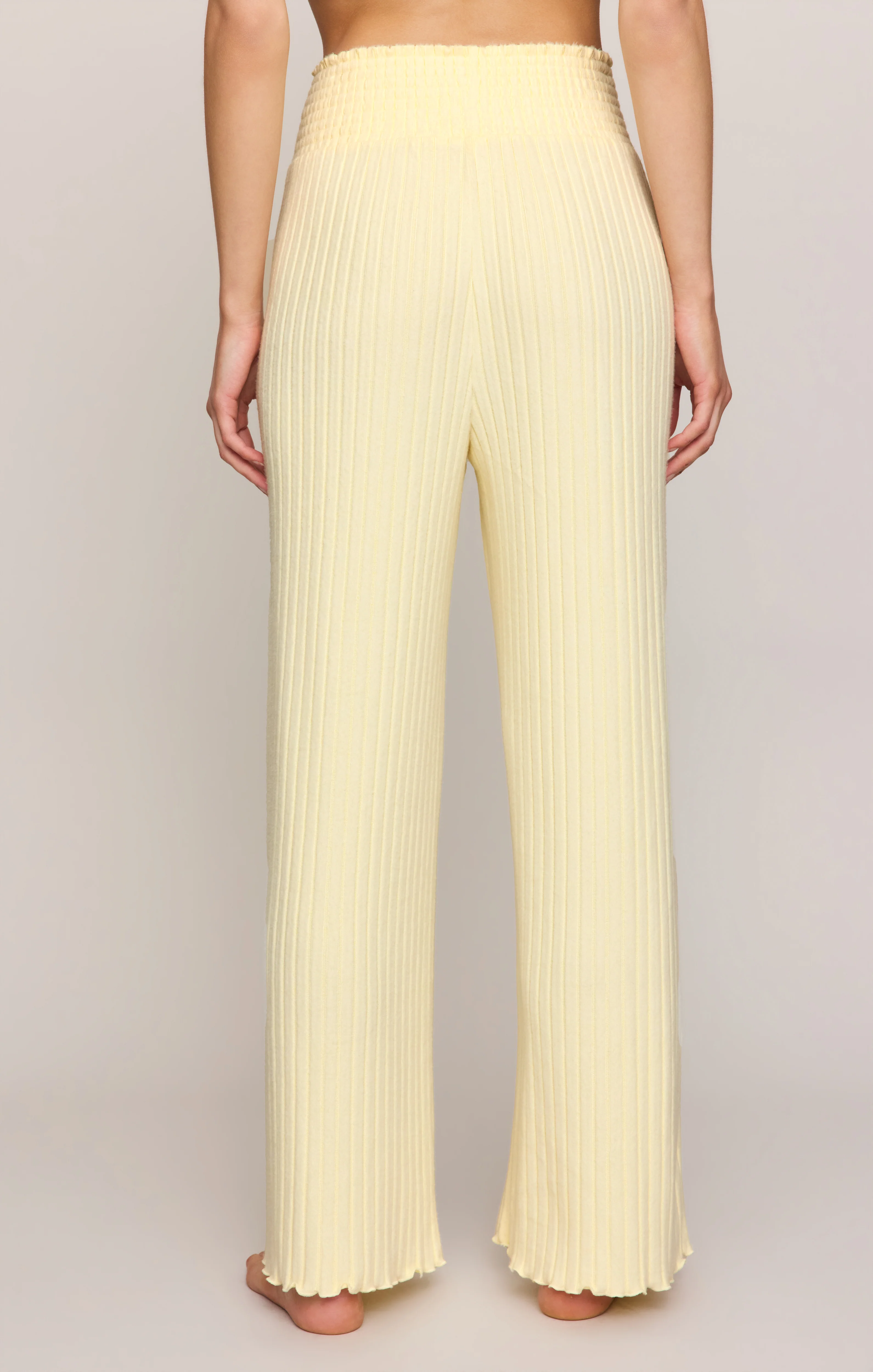 Dawn Smocked Silky Rib Pant - Image 141