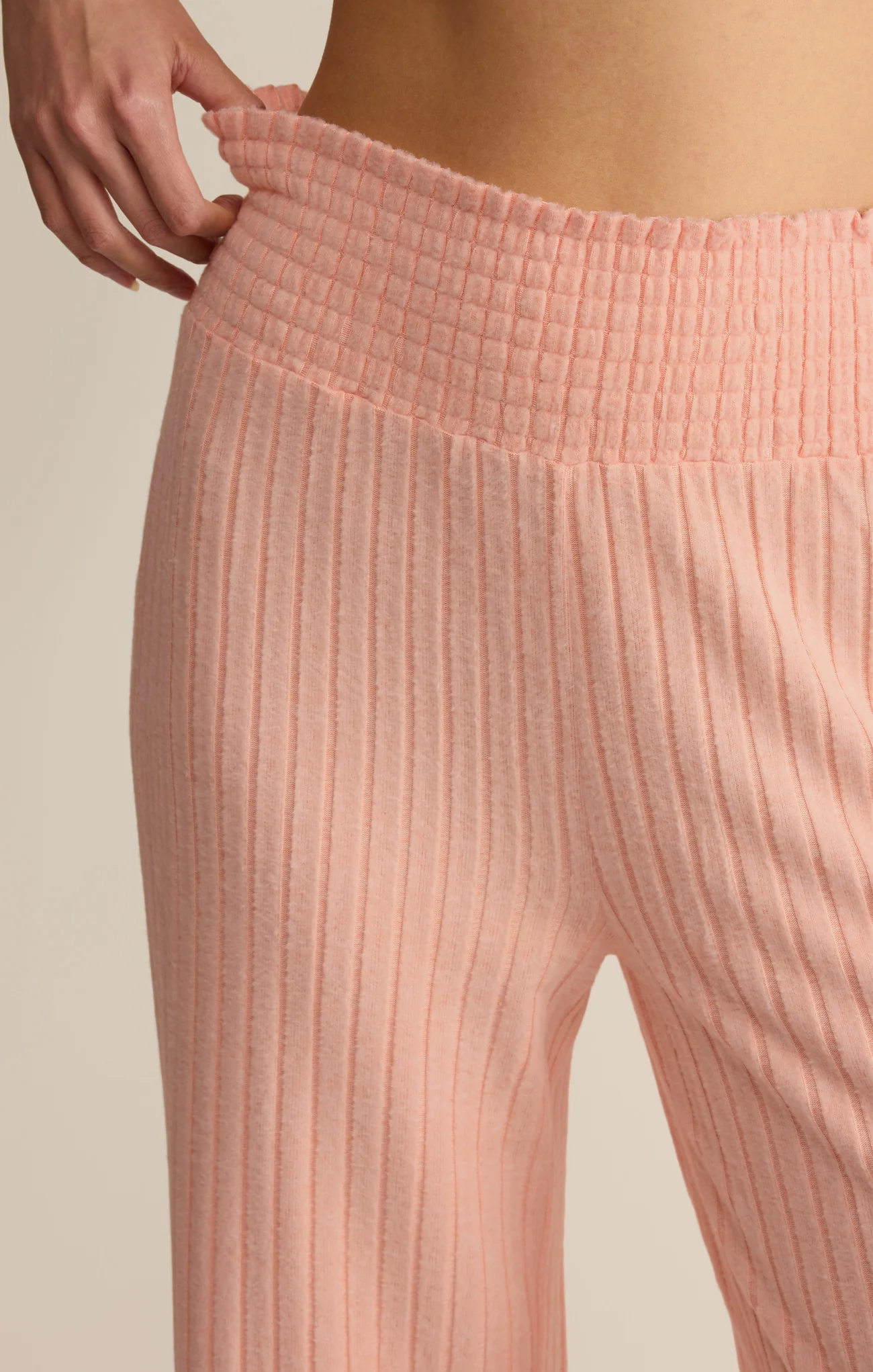 Dawn Smocked Silky Rib Pant - Image 17
