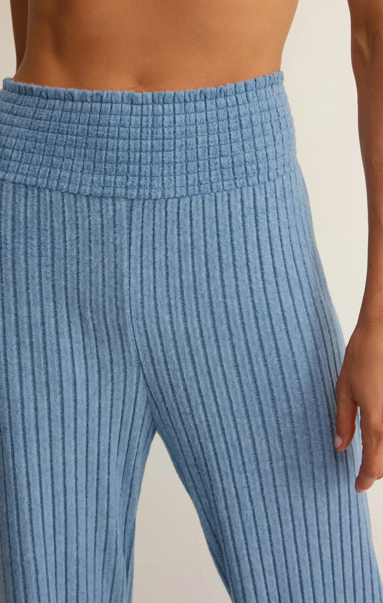 Dawn Smocked Silky Rib Pant - Image 171