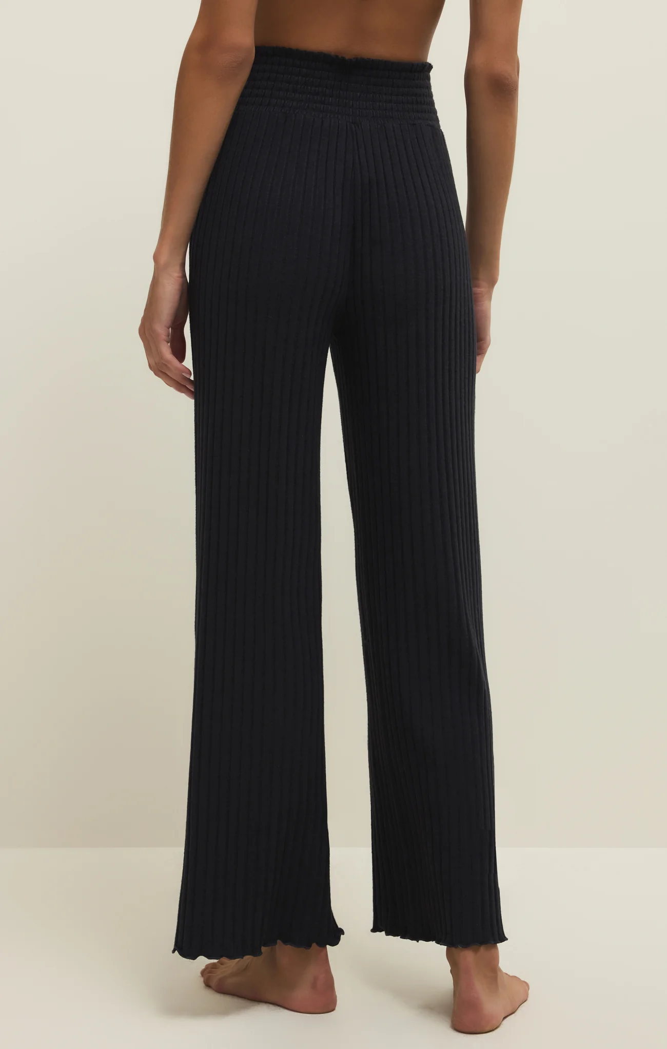 Dawn Smocked Silky Rib Pant - Image 179