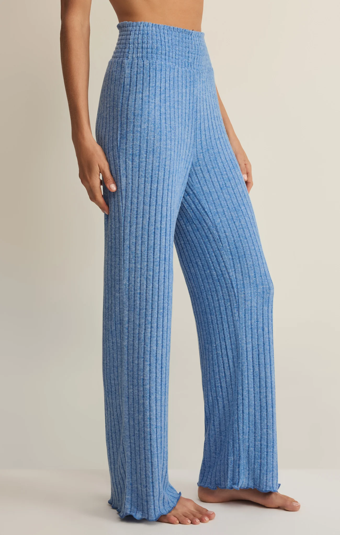 Dawn Smocked Silky Rib Pant - Image 25