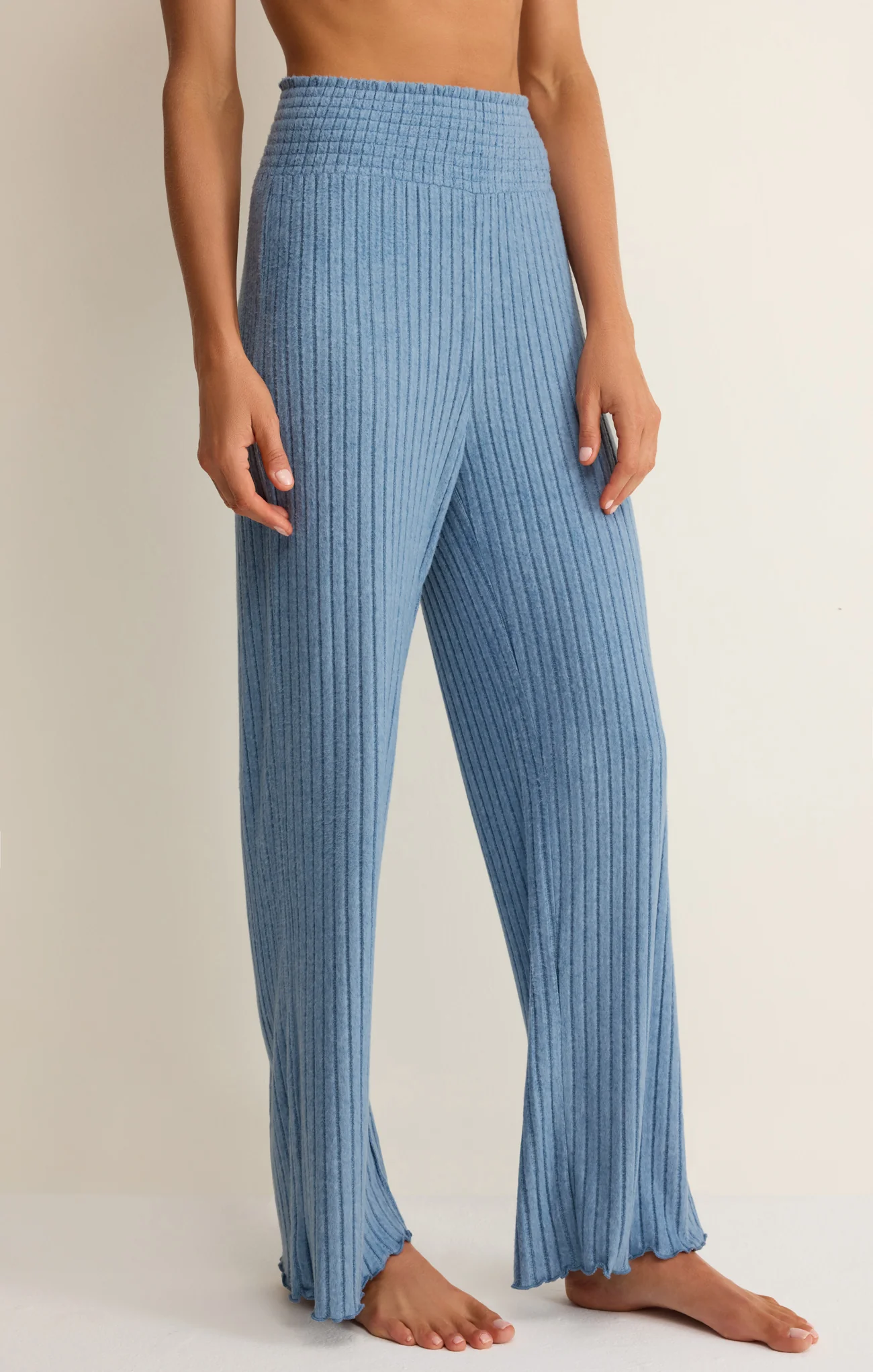 Dawn Smocked Silky Rib Pant - Image 38