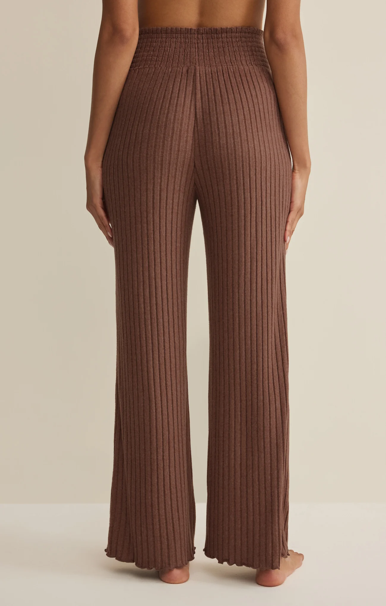Dawn Smocked Silky Rib Pant - Image 44