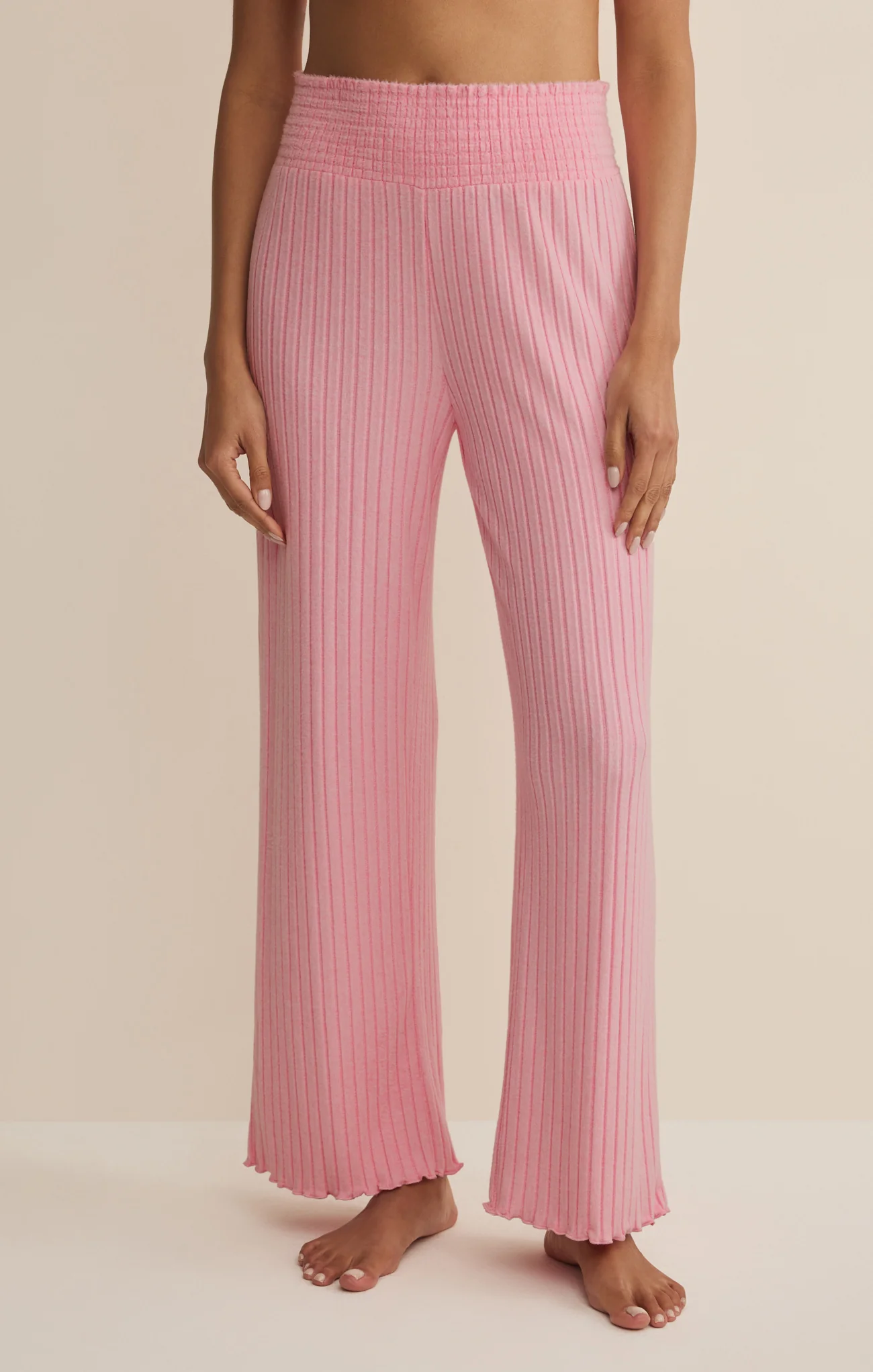 Dawn Smocked Silky Rib Pant - Image 51