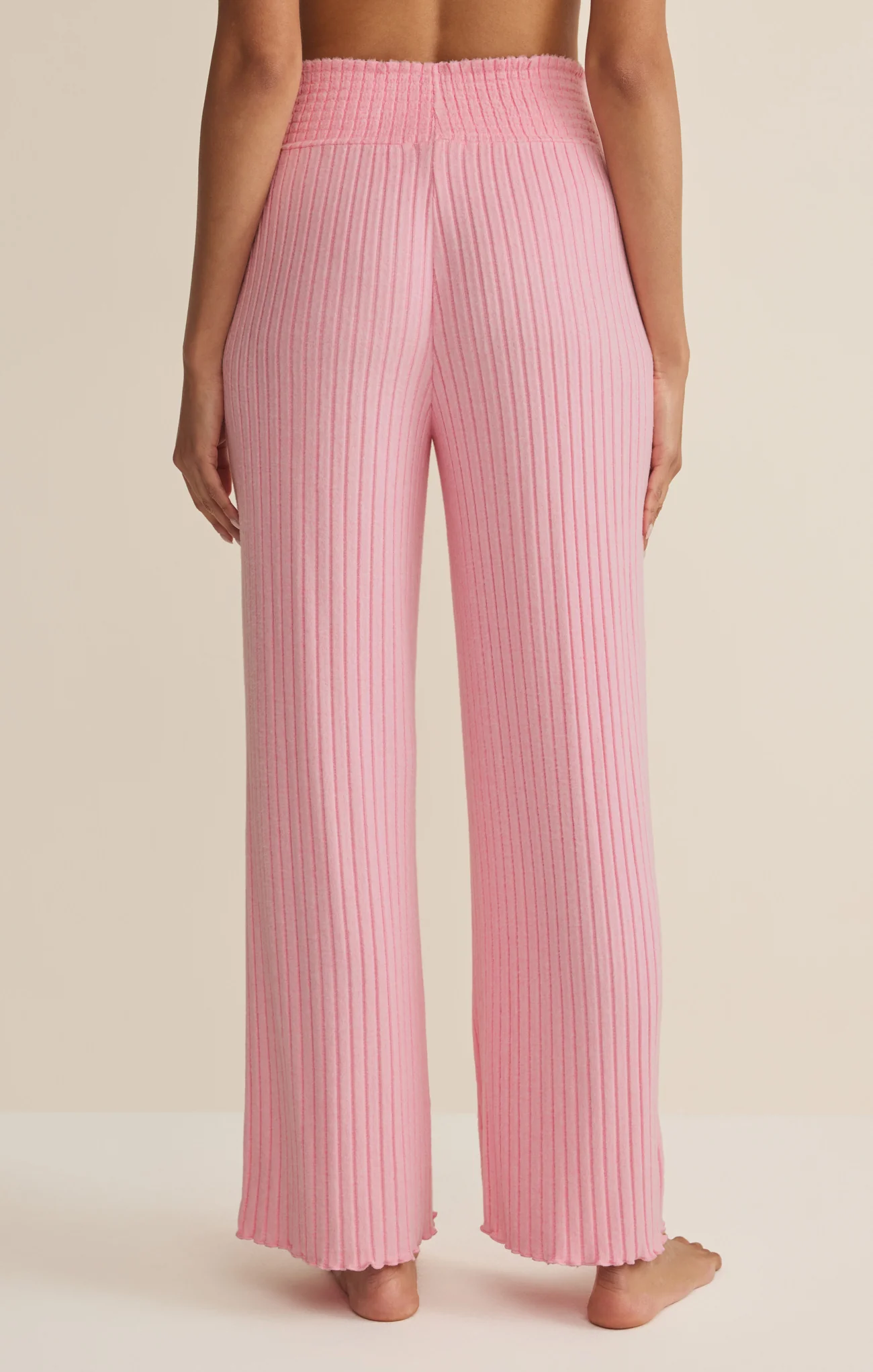 Dawn Smocked Silky Rib Pant - Image 52