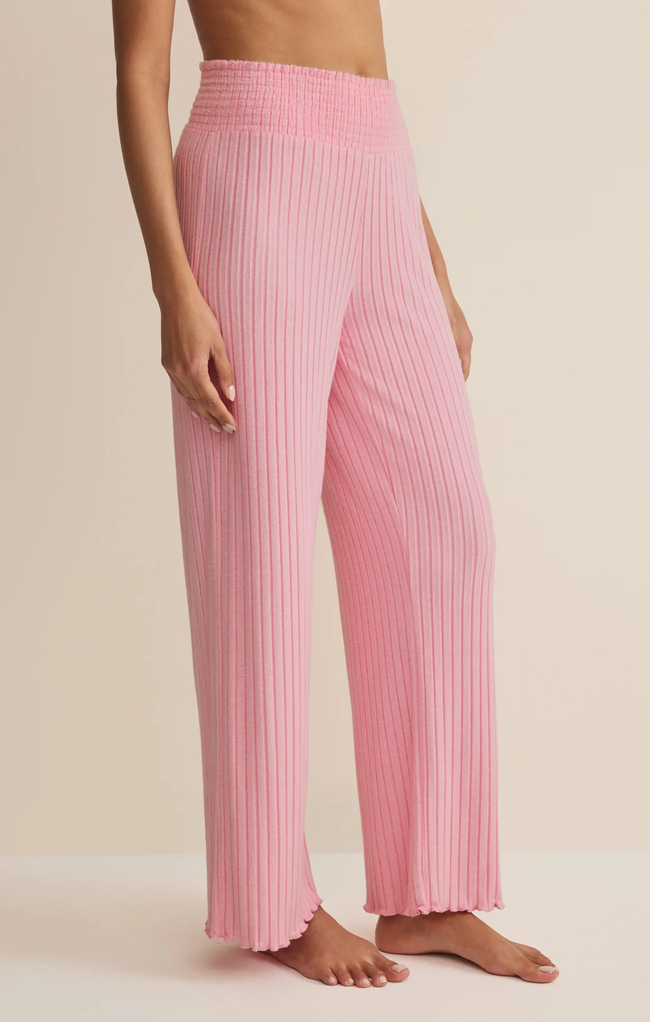 Dawn Smocked Silky Rib Pant - Image 53