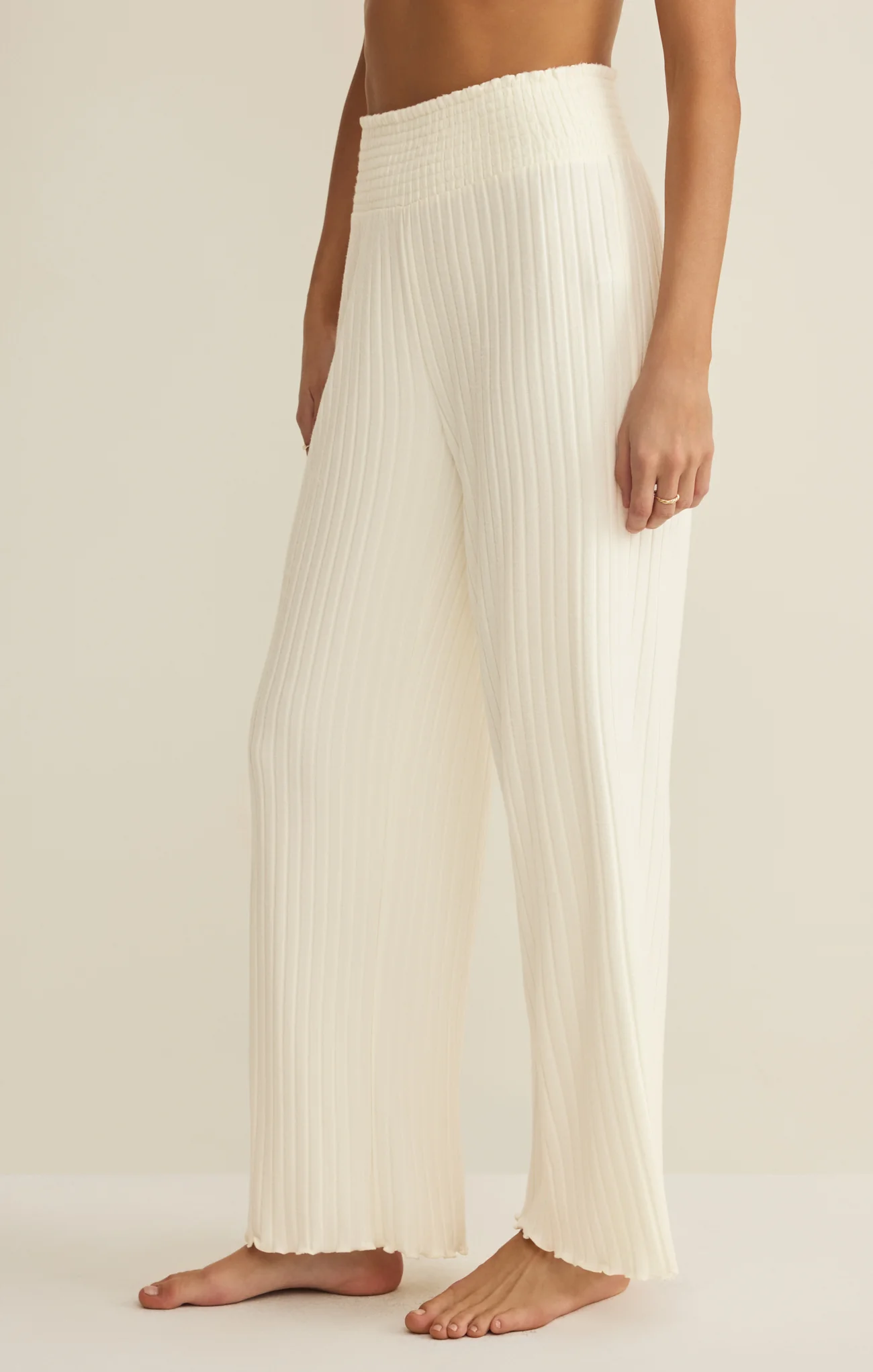 Dawn Smocked Silky Rib Pant - Image 60