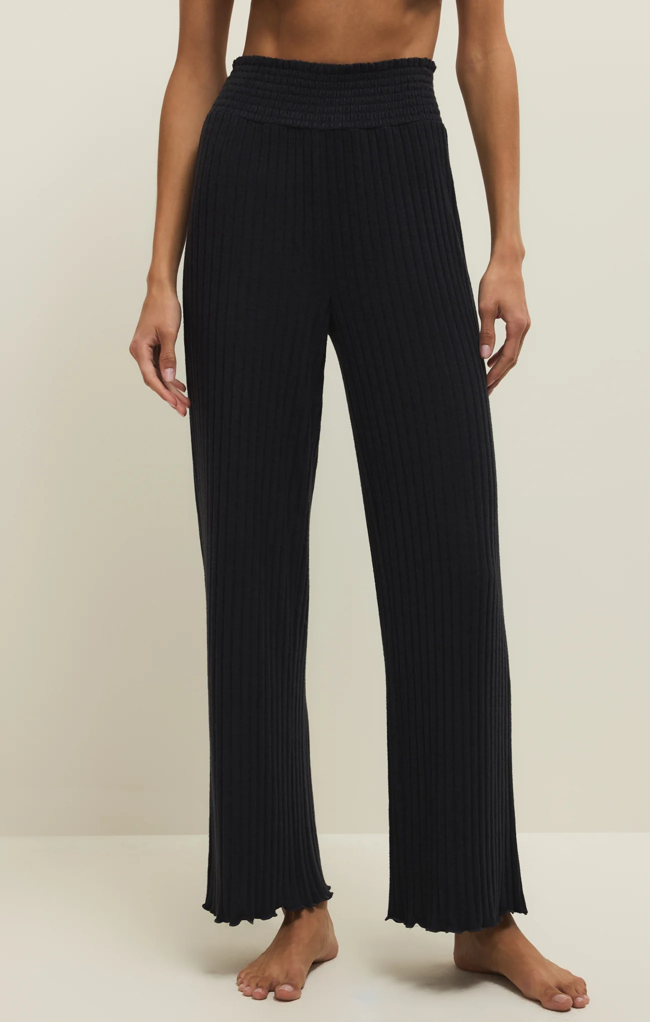 Dawn Smocked Silky Rib Pant - Image 66