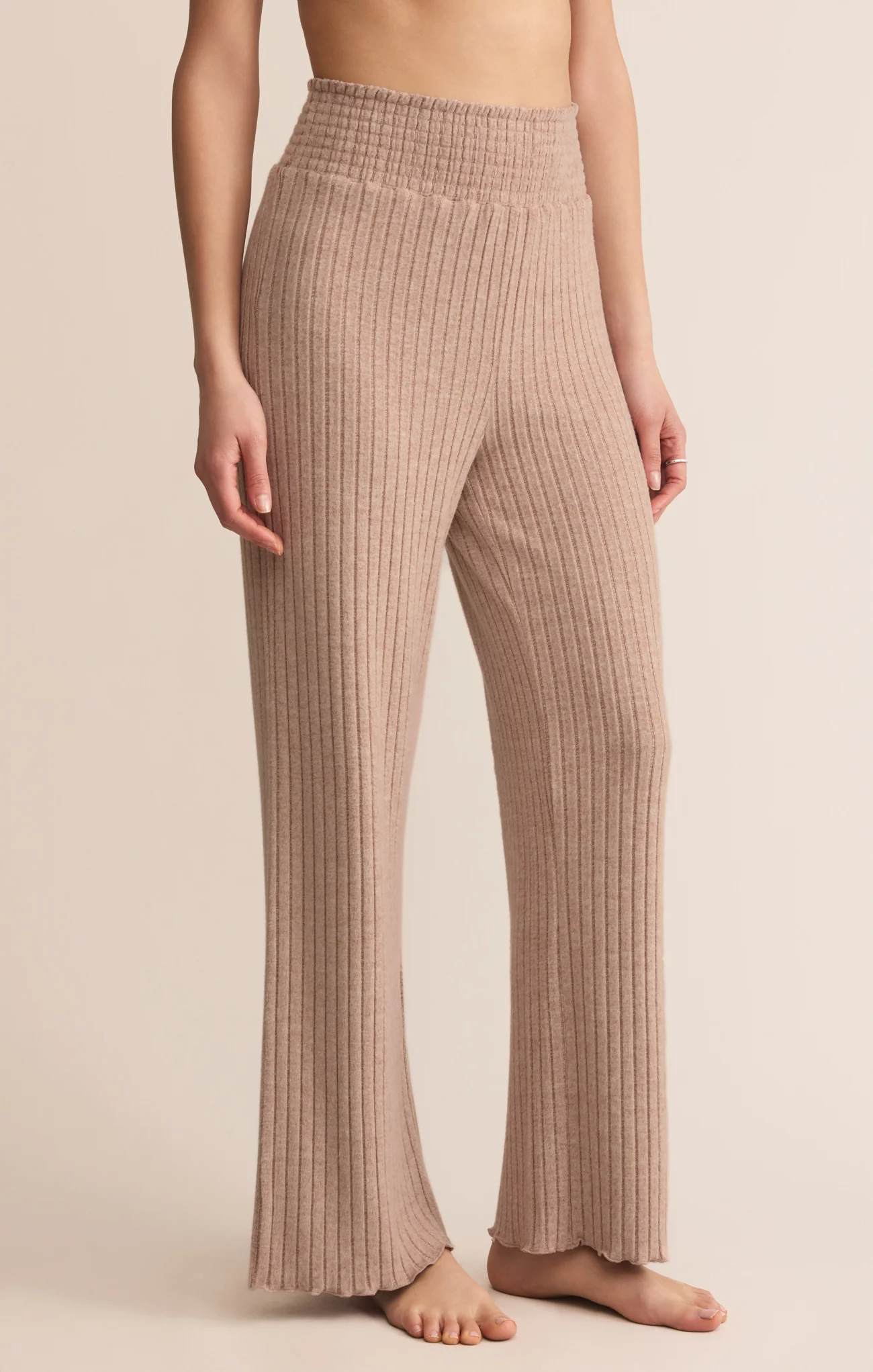 Dawn Smocked Silky Rib Pant - Image 75