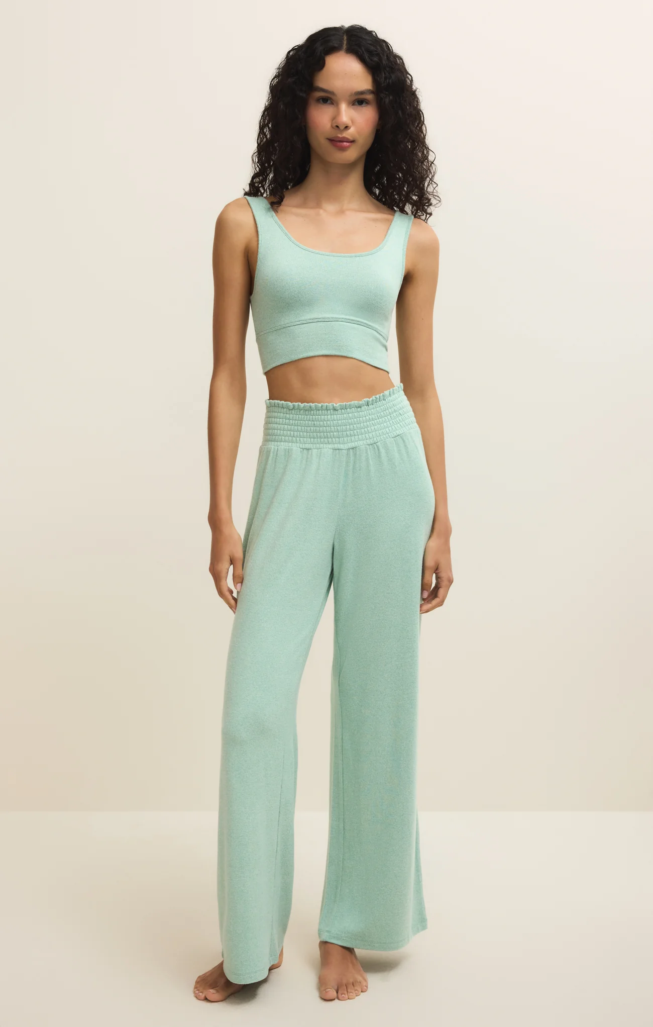 Dawn Smocked Soft Knit Pant - Image 4