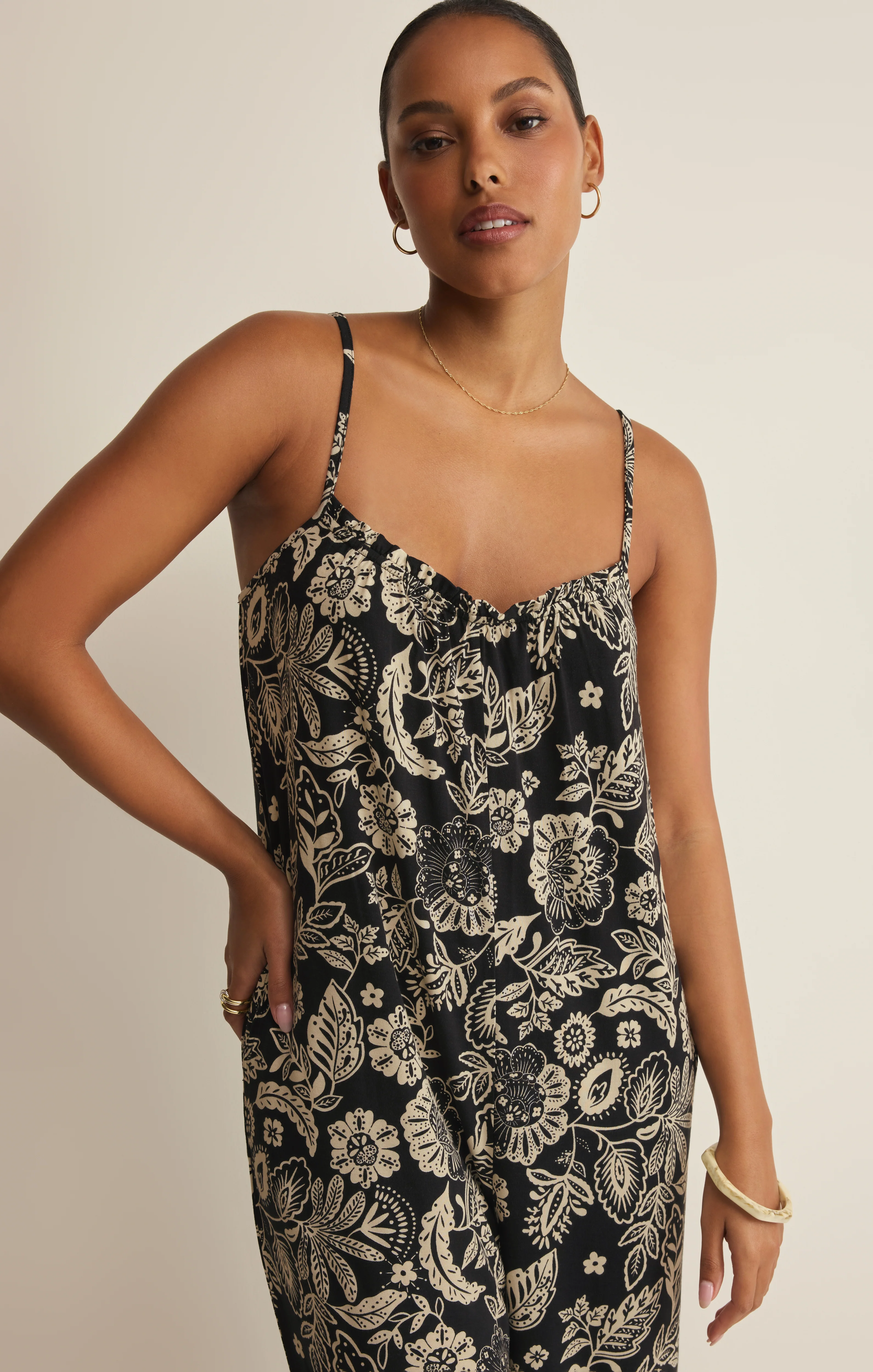 Day Off Luz Floral Jumpsuit - Image 6