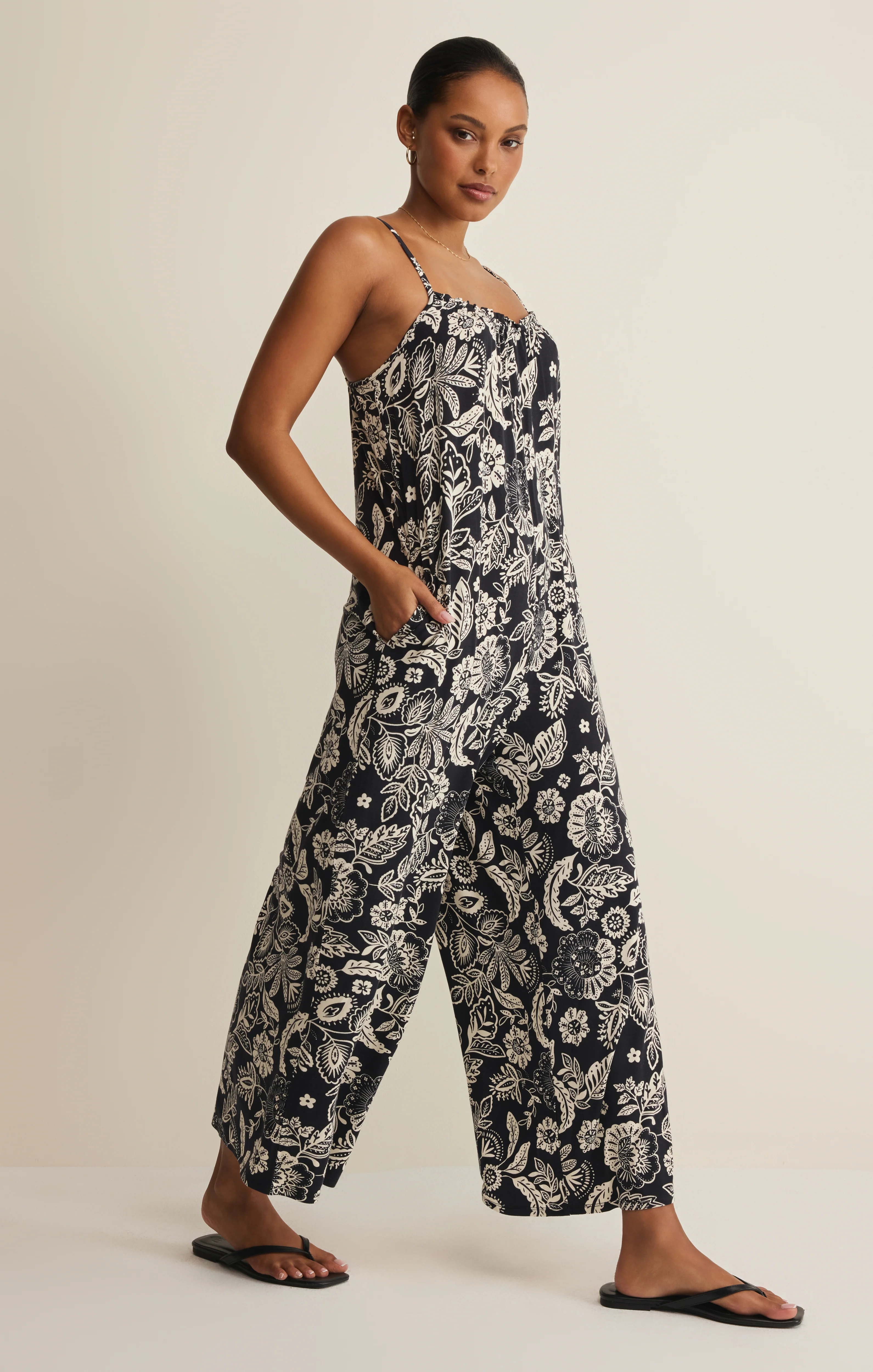 Day Off Luz Floral Jumpsuit - Image 8